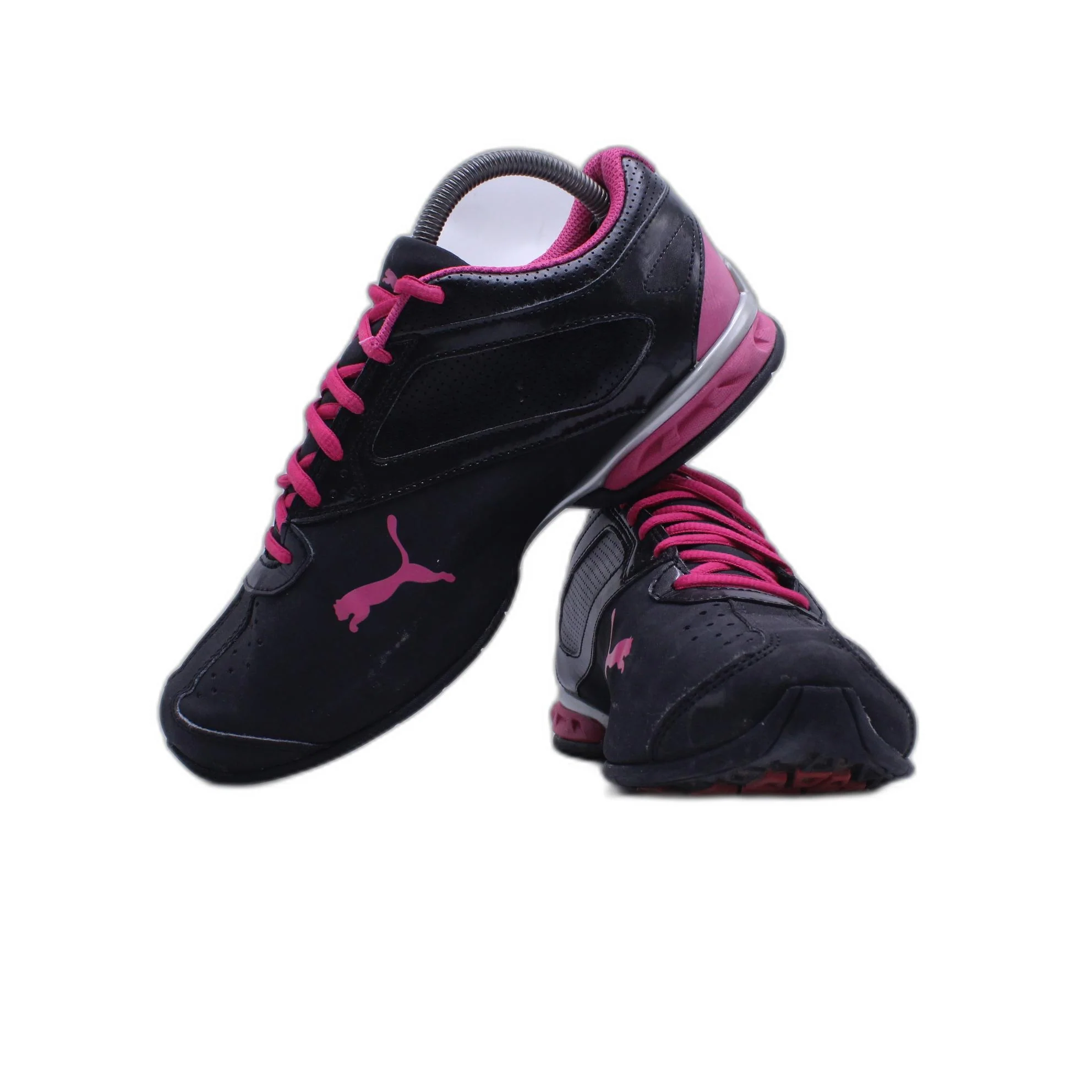 Puma Black/Pink Running Shoes - Image 3
