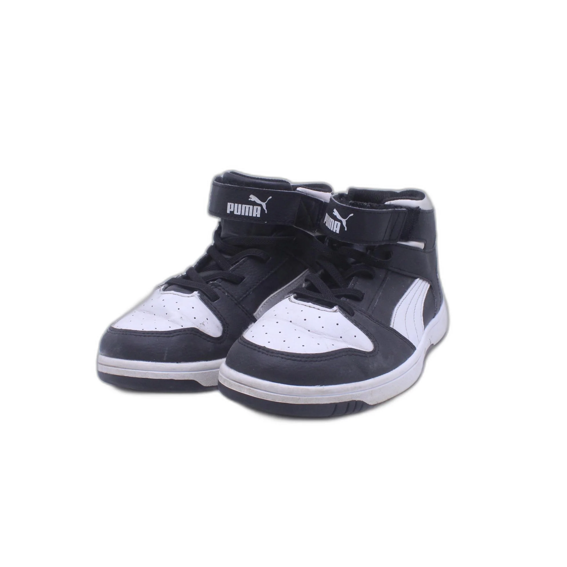 Puma Boys Rebound Layup 370488-01 Black Basketball Shoe - Image 5