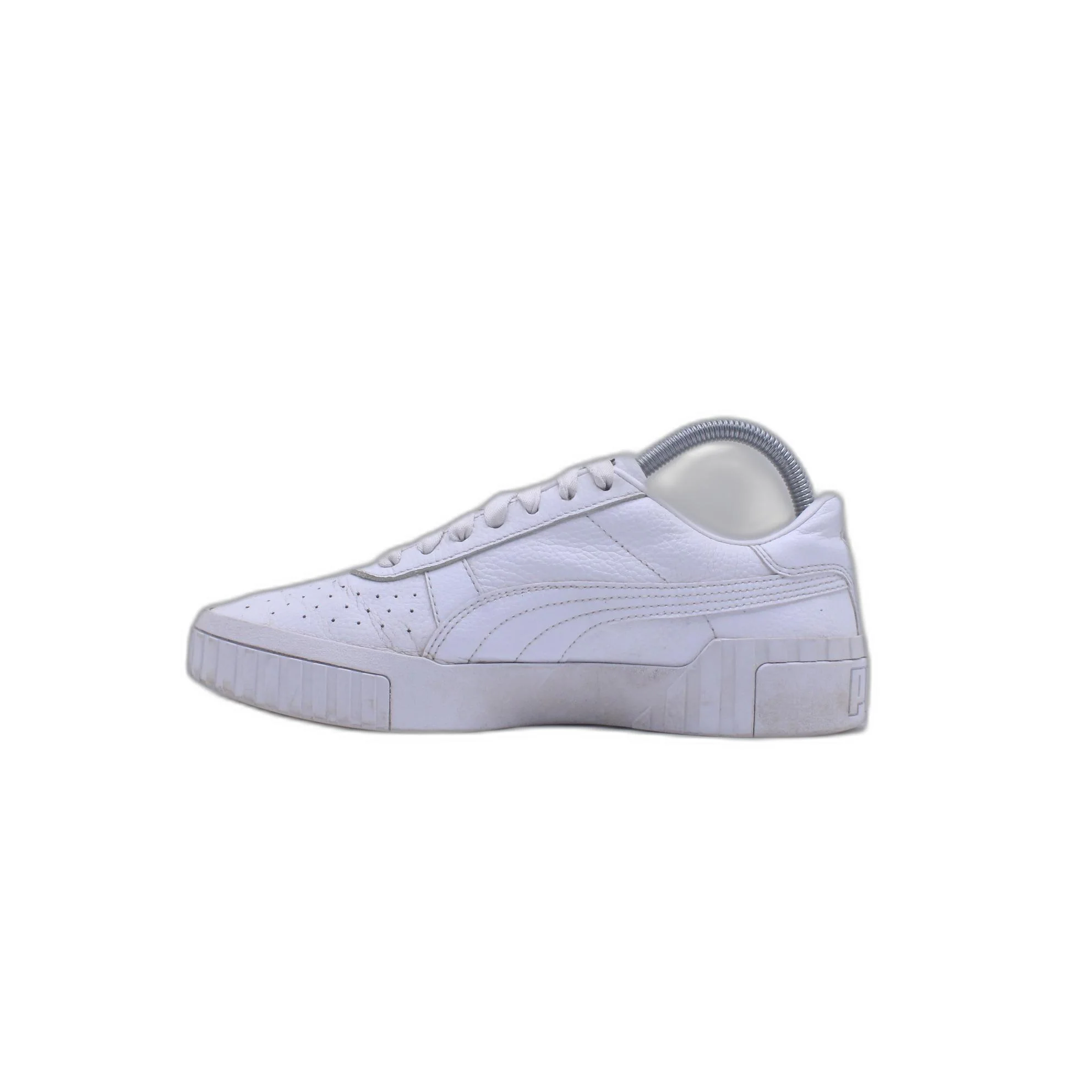 Puma Cali Sneakers, White Shoes, Athletic Casual - Image 2