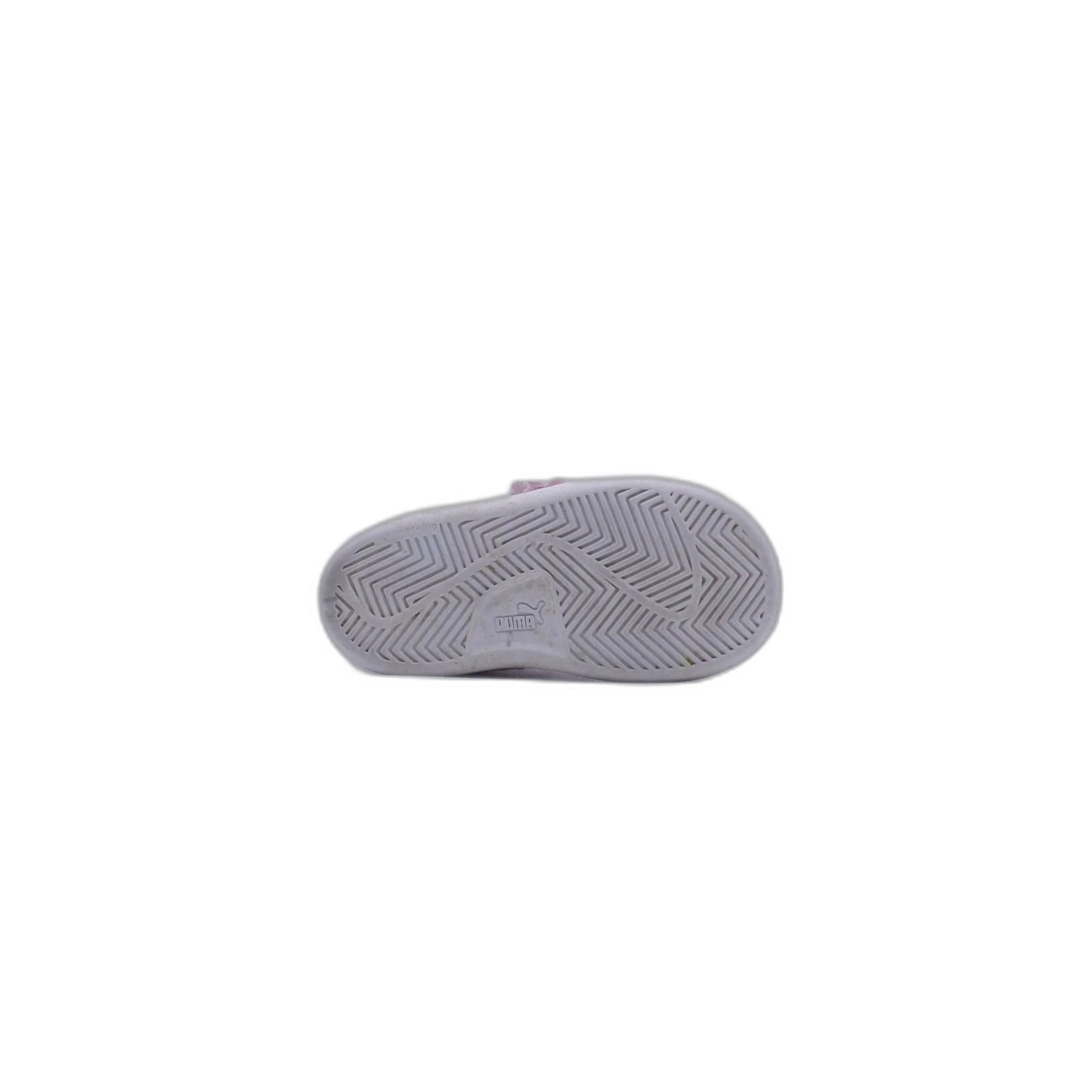 PUMA Little Kids Girls' Smash 3.0 Badges Sneaker - Image 3