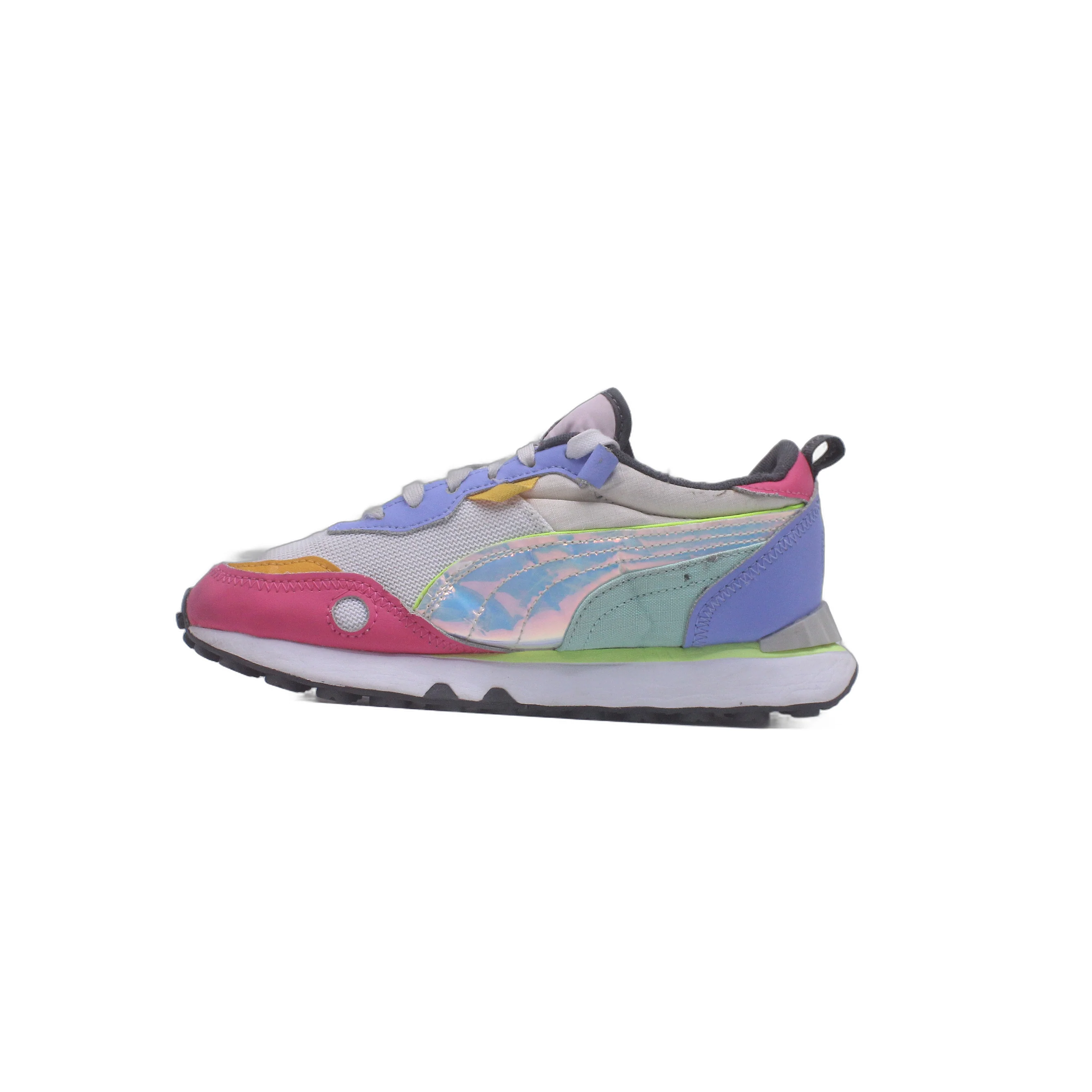 PUMA Rider Fv Lace Up  Youth Boys Grey, Multi Sneaker - Image 2