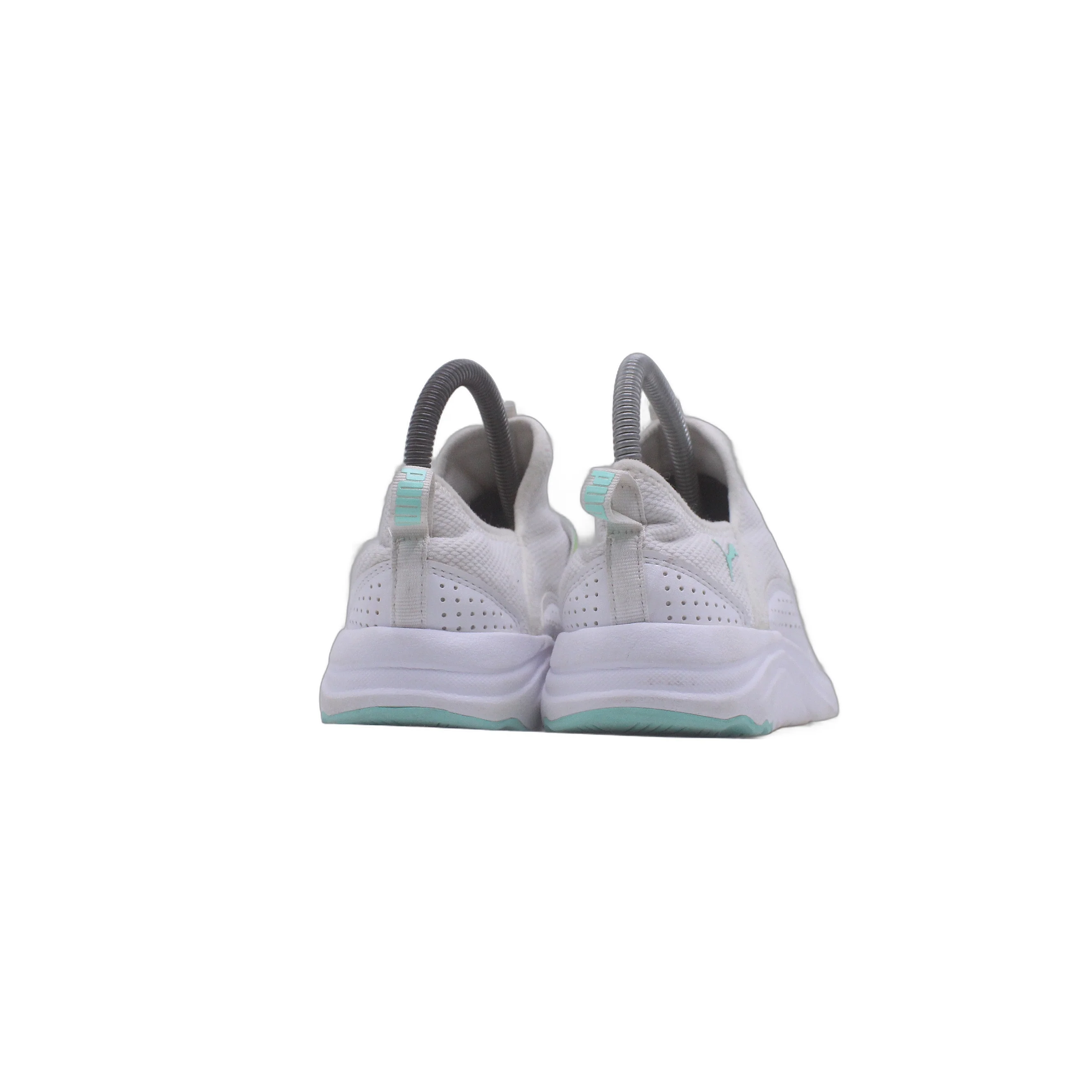 Puma Softride Sophia Slip On Youth Girls White Sneaker - Image 4