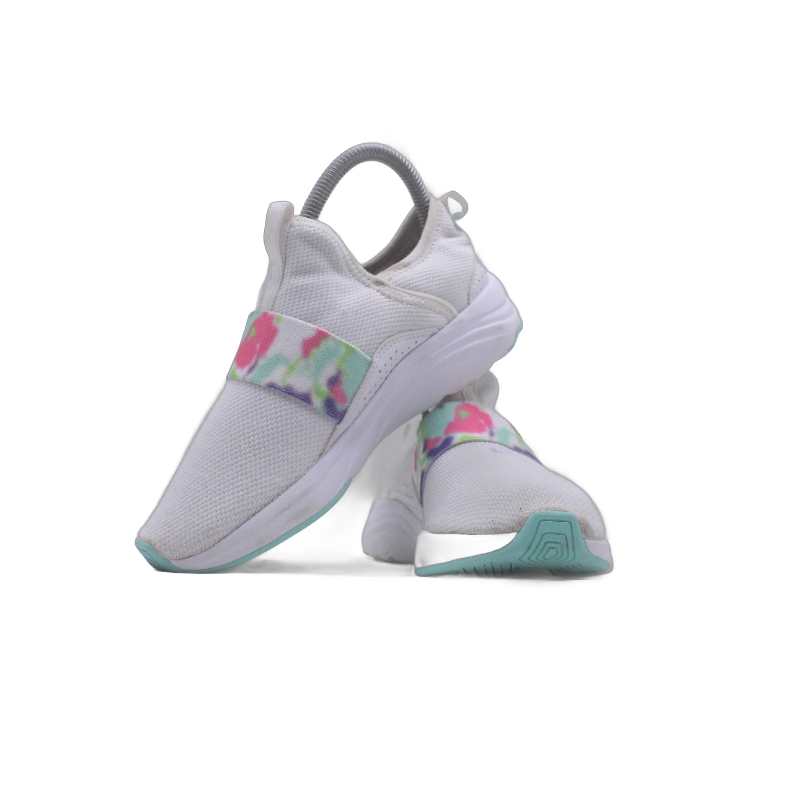 Puma Softride Sophia Slip On Youth Girls White Sneaker - Image 5