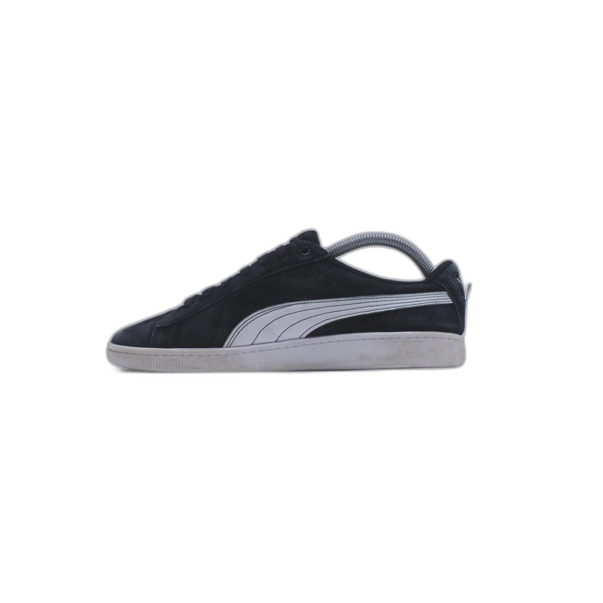 Puma Suede Black White Big Sean Leather Lace Up Mens Trainer - Image 2