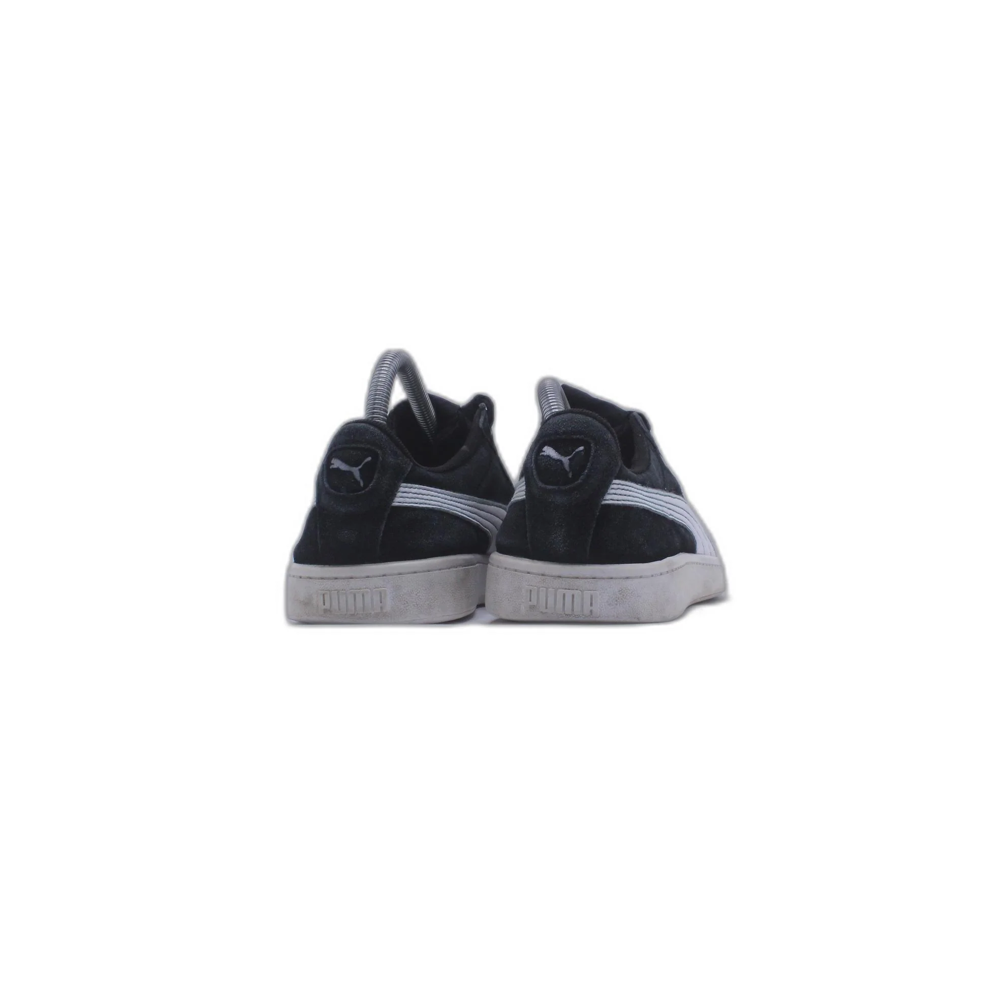 Puma Suede Black White Big Sean Leather Lace Up Mens Trainer - Image 4
