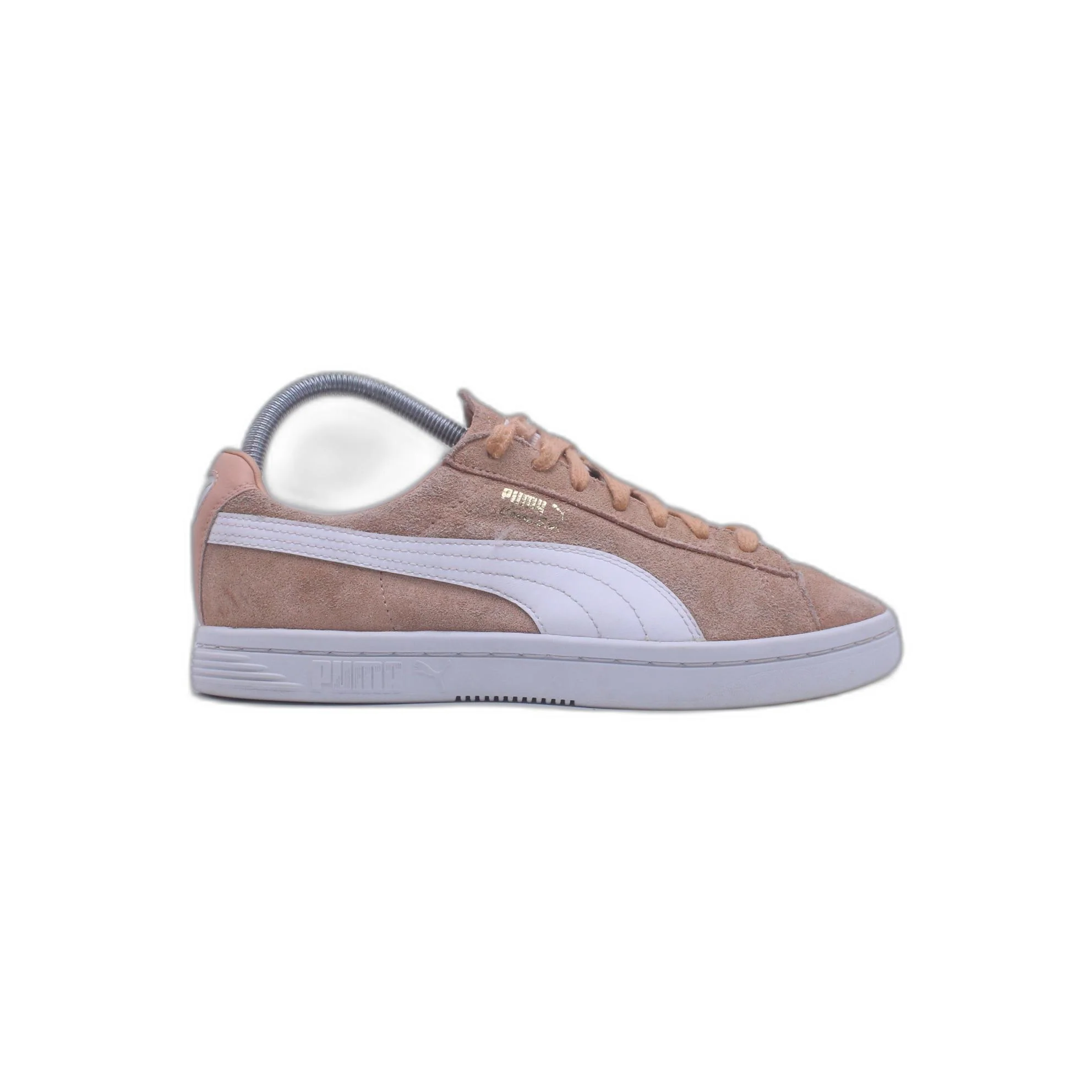 PUMA Vikky V2 Basketball Shoes Rose Pink Low Top Suede 362624 25