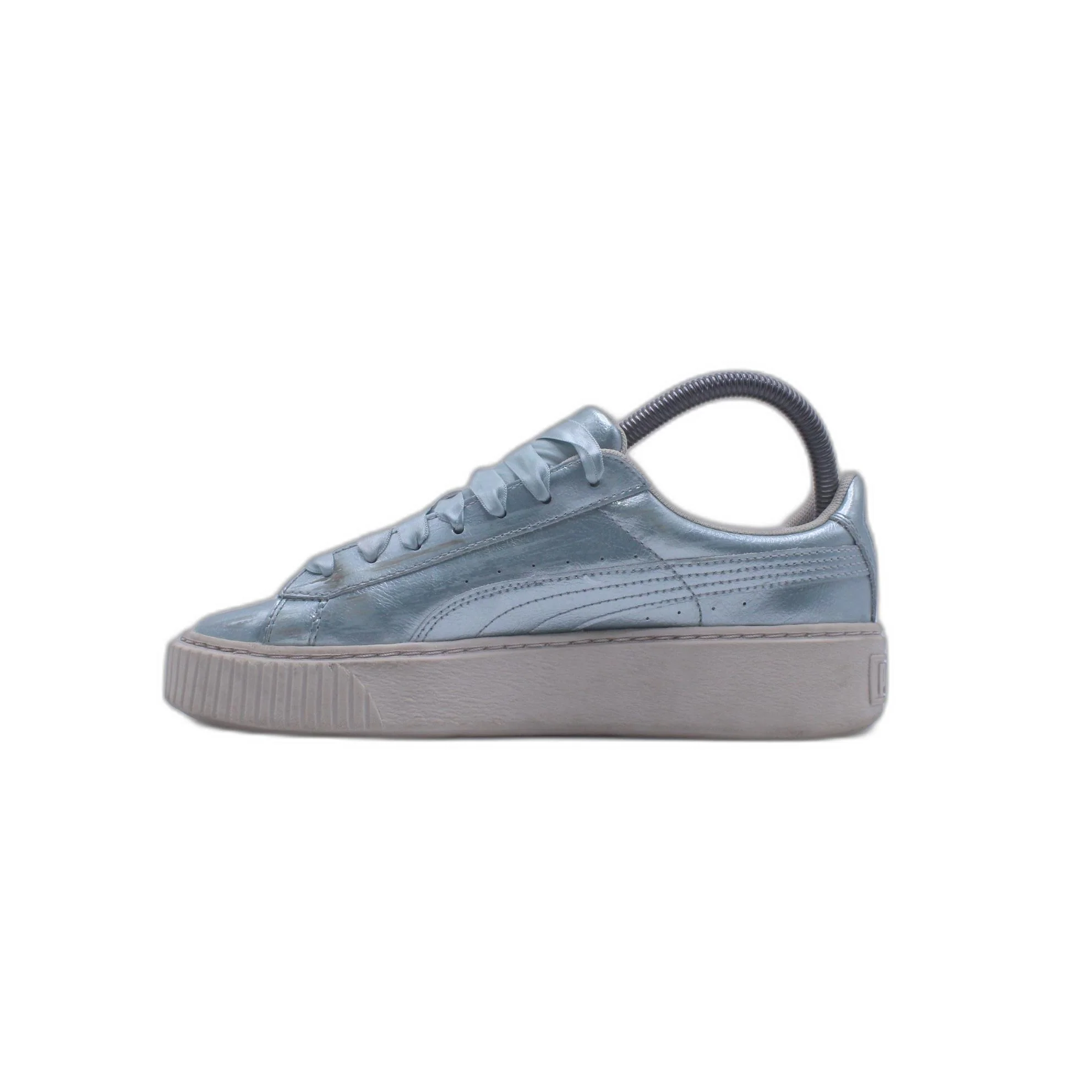 PUMA WOMEN BASKET PLATFORM - PATENT LEATHER - Image 2