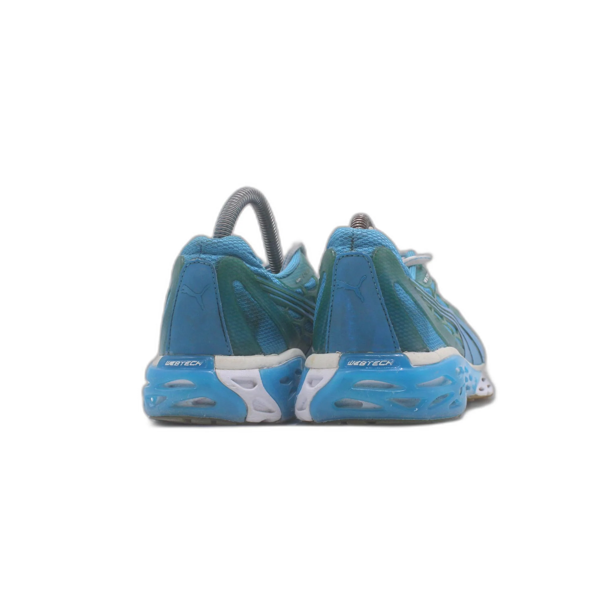 Puma Womens Bioweb Elite ~ Blue Running Shoe - Image 4