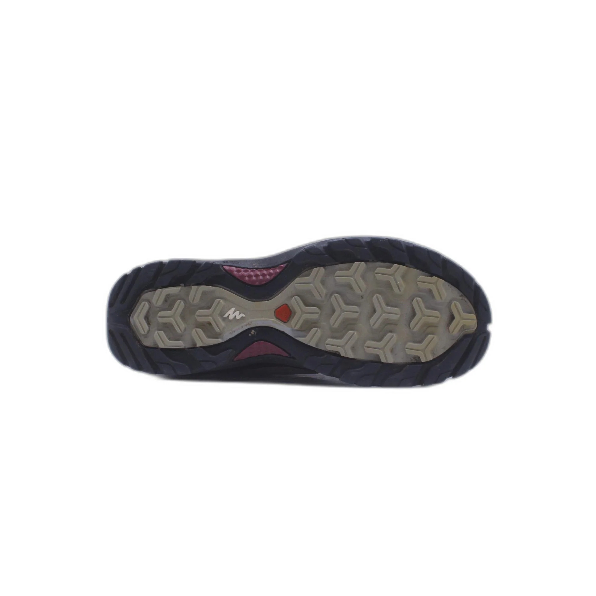 Quechua Decathlon Hiking Shoes Womens 8 Gray Pink - Image 5