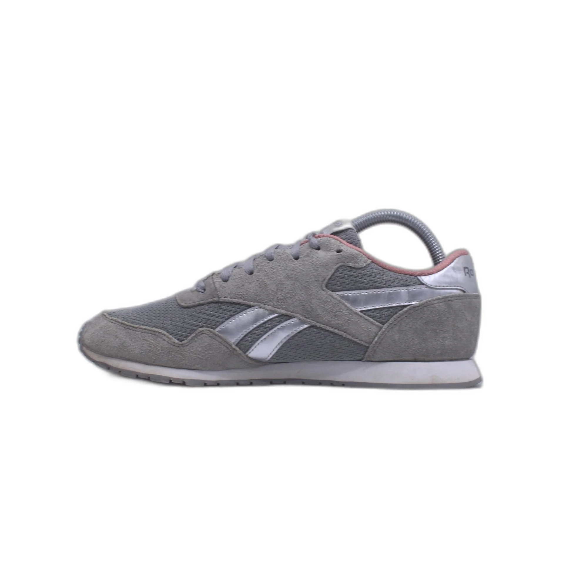 Reebok Classic RB 203 Gray Suede Leather Mesh Athletic Shoe - Image 2