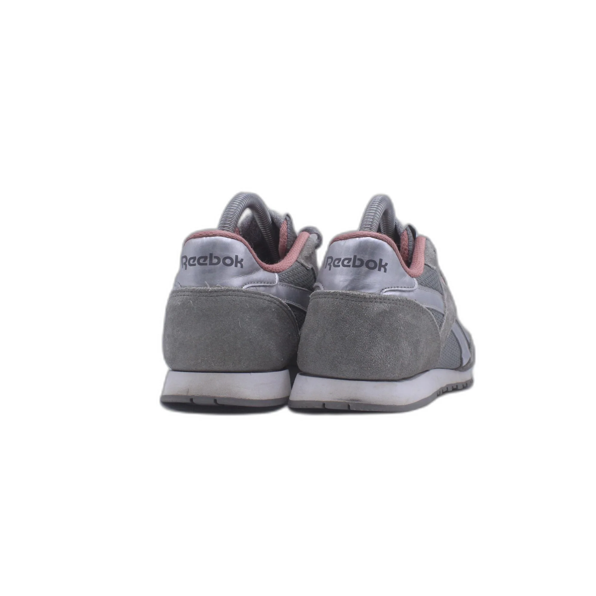 Reebok Classic RB 203 Gray Suede Leather Mesh Athletic Shoe - Image 4