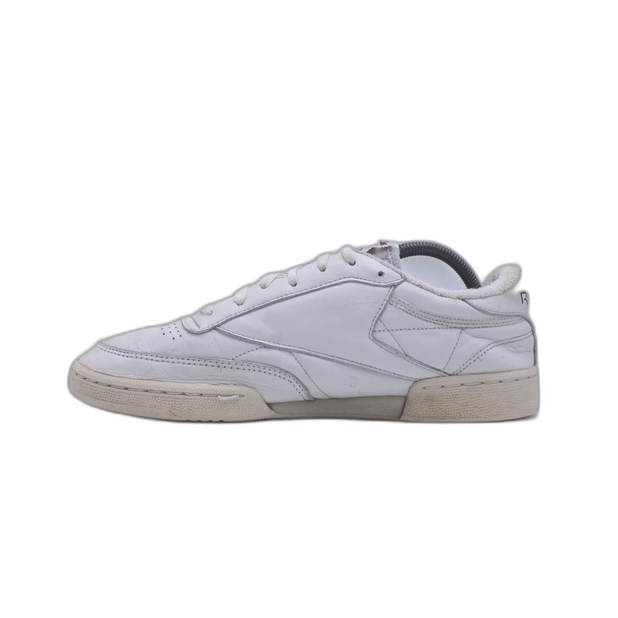 Reebok Mens Classic 6-132608 White Casual Shoes - Image 2