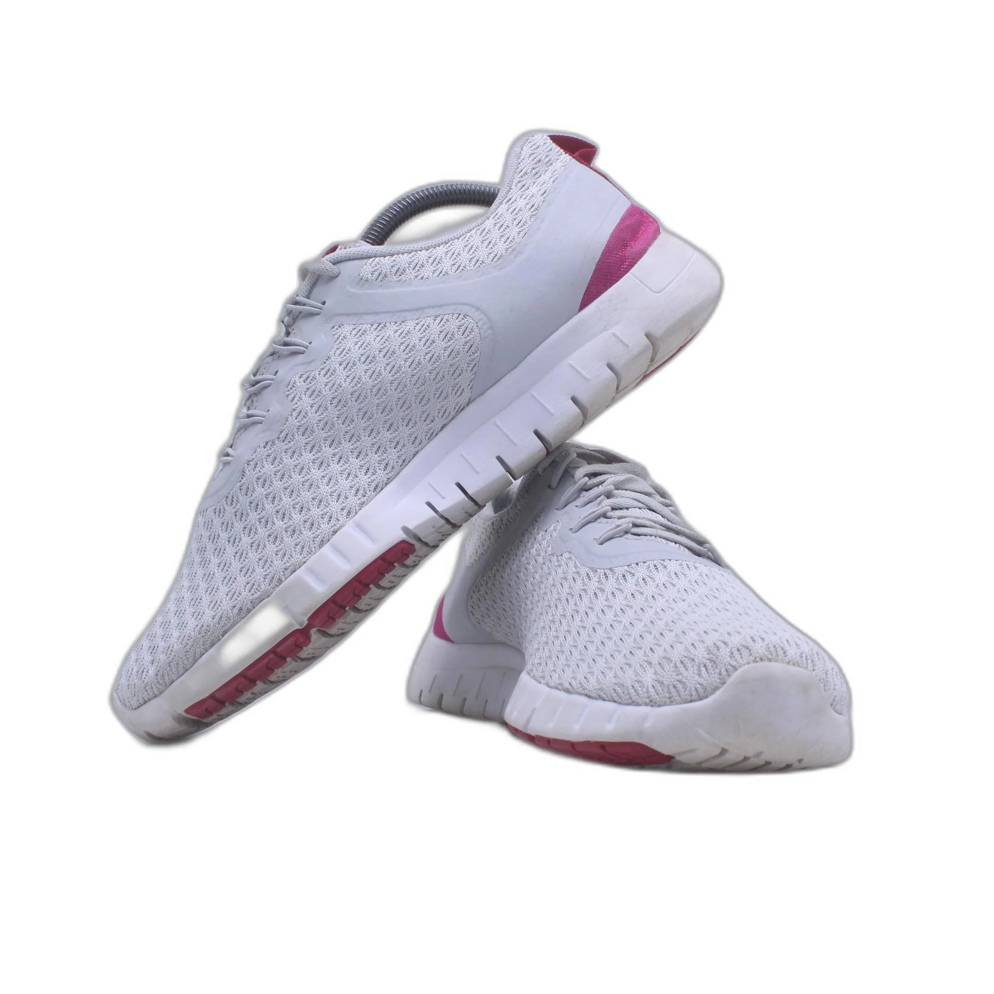 Reebok Women's Z Rated Running Shoes Gray Pink - Image 5