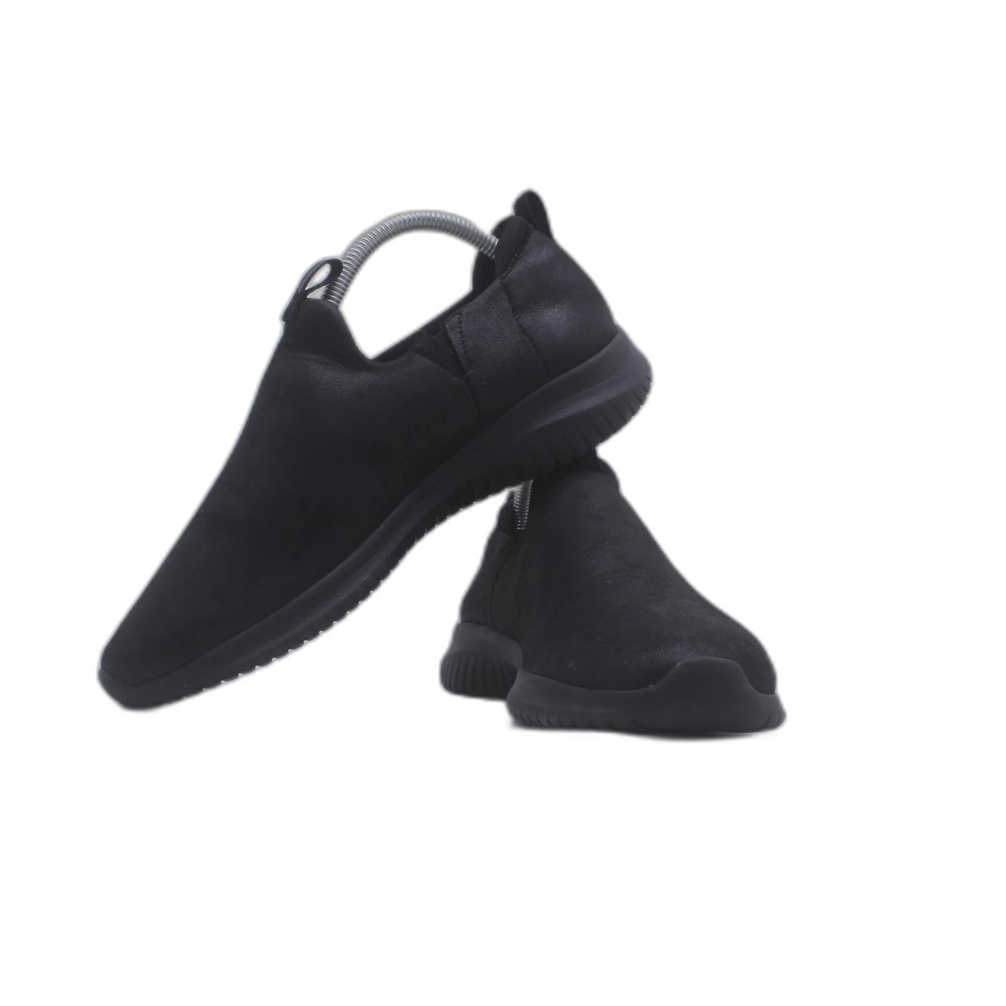 Skechers Black Air Cooled Memory Foam Shoe - Image 5
