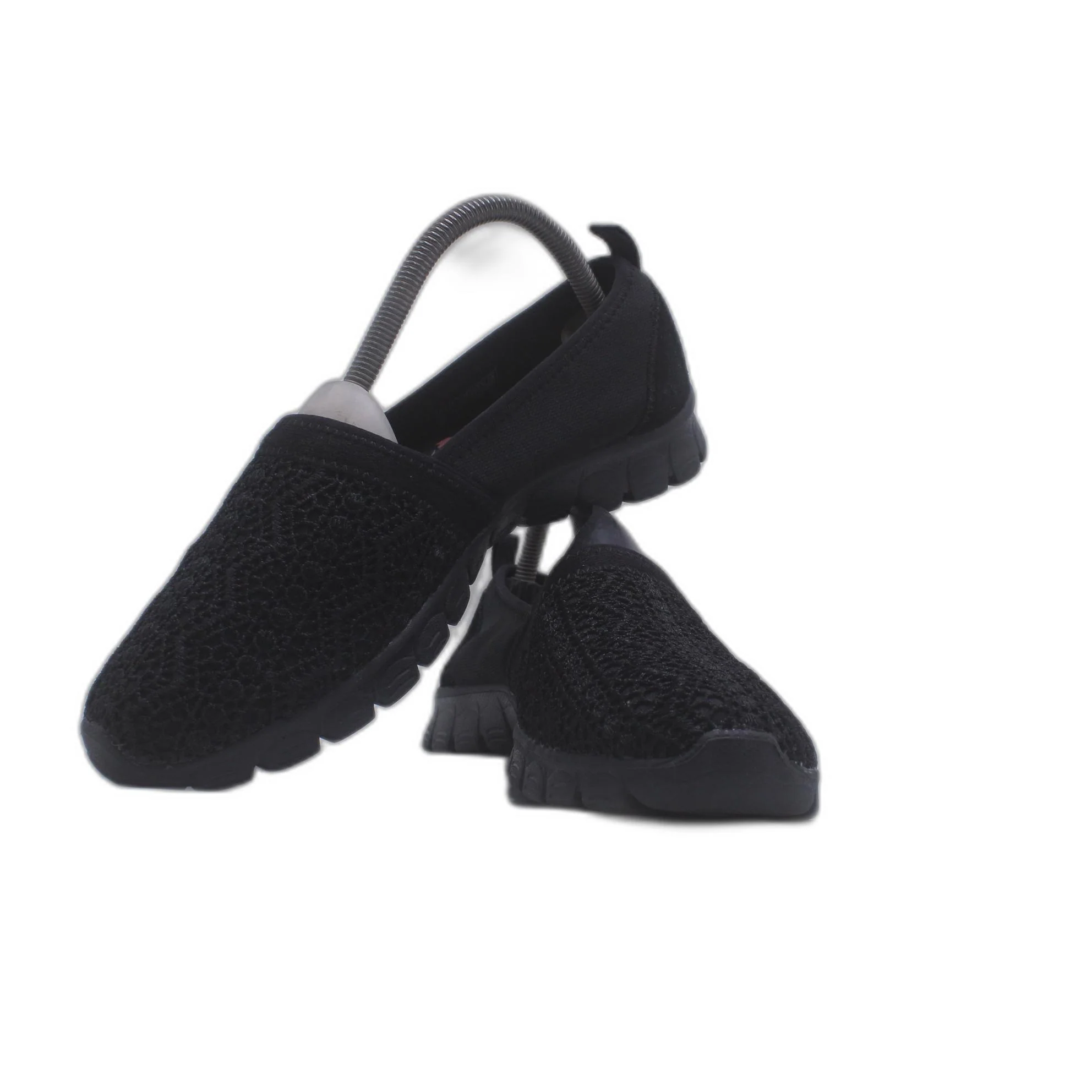 Skechers Black Sneakers Women Slip on Shoe - Image 5