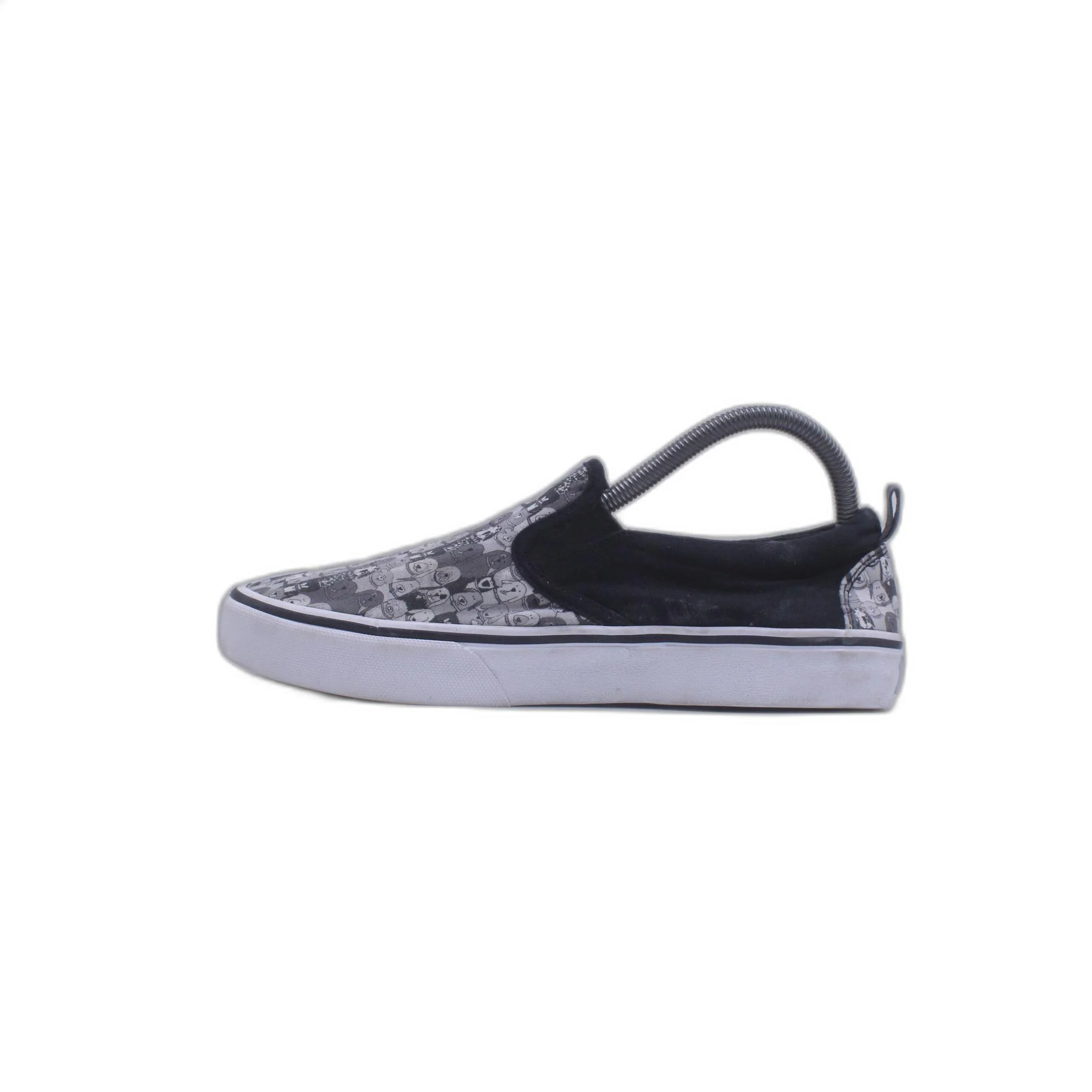 Skechers Bobs Women’s Marley Jr. Wag Swag Black/Gray Slip On Shoe - Image 2