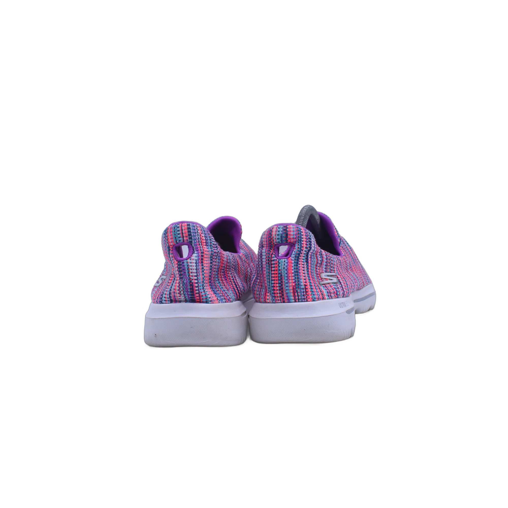 SKECHERS Go Walk 15759 Pink Purple Casual Shoe - Image 4