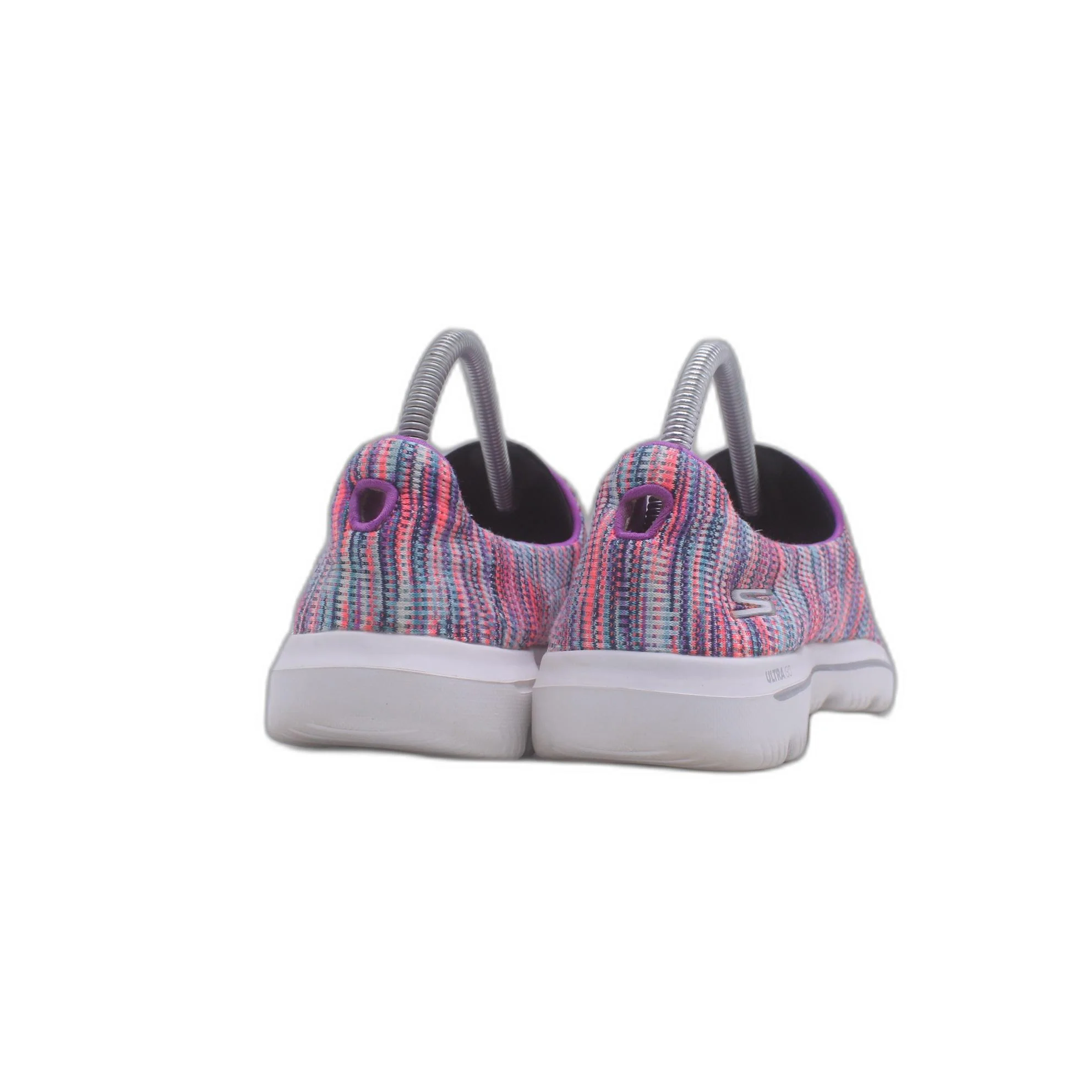 SKECHERS Go Walk 15759 Pink Purple Casual Shoe - Image 4