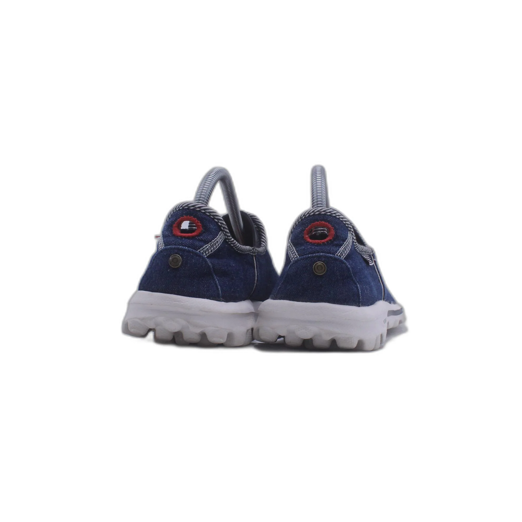 Skechers Go Walk Classic Point Slip-On Sneakers Light Denim - Image 3