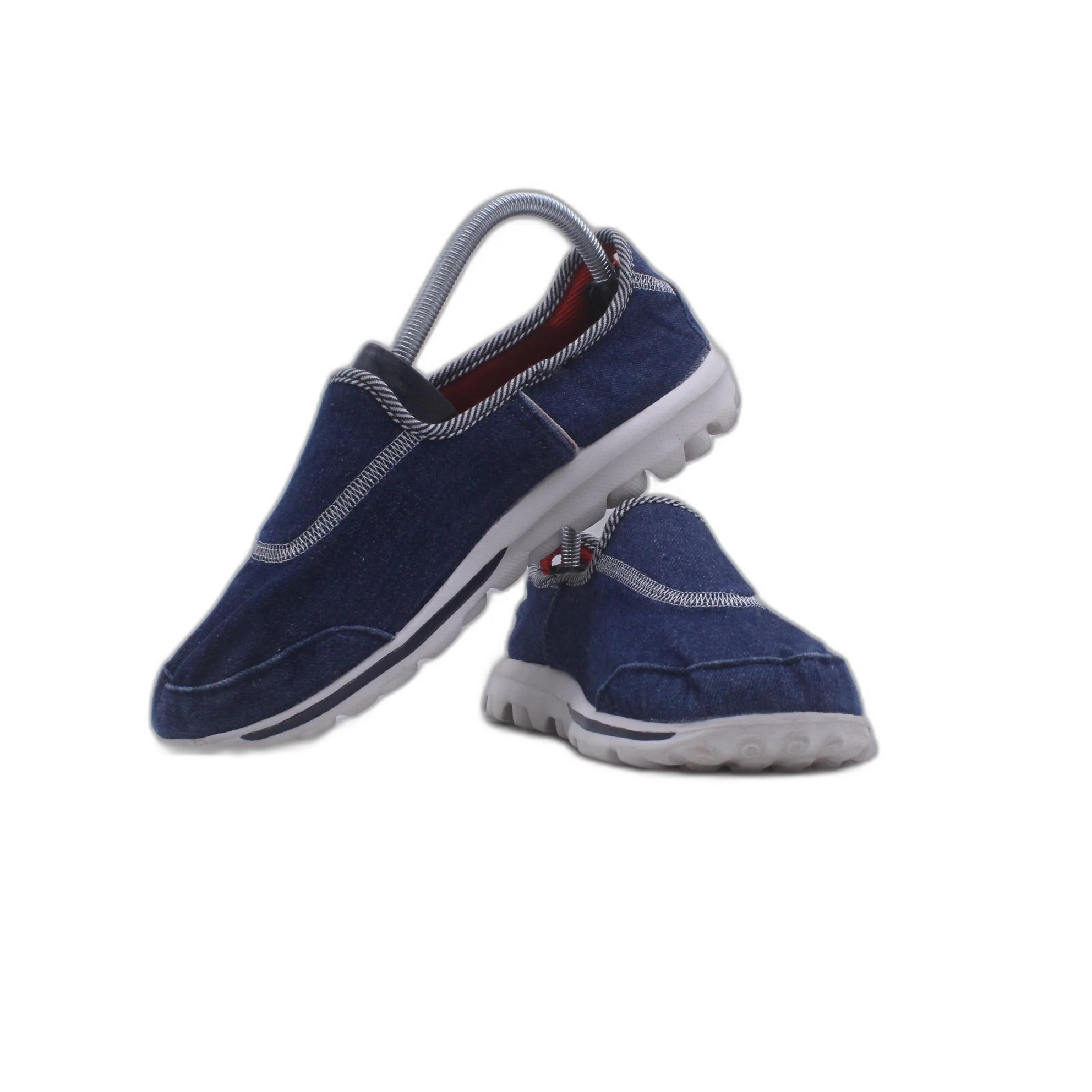 Skechers Go Walk Classic Point Slip-On Sneakers Light Denim - Image 4