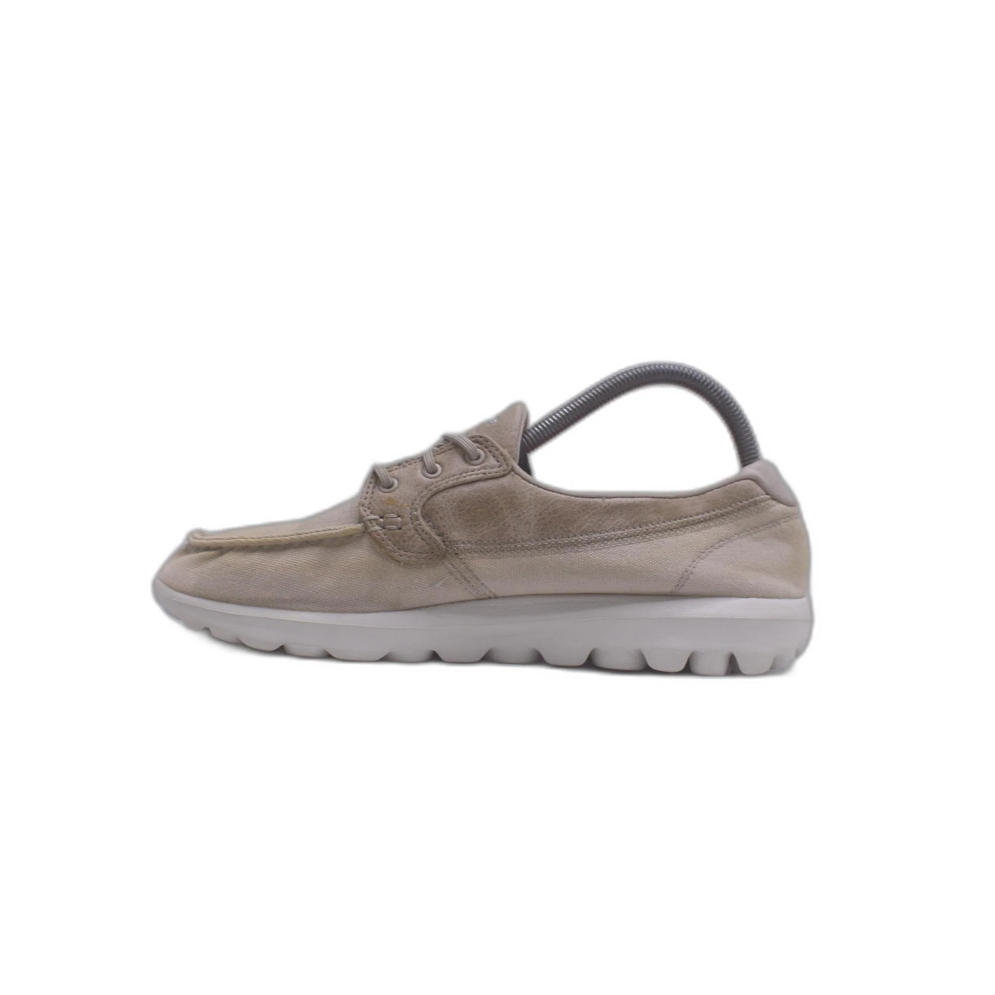 Skechers Go Walk Original Grey Slip On Casual Comfort Shoe - Image 2