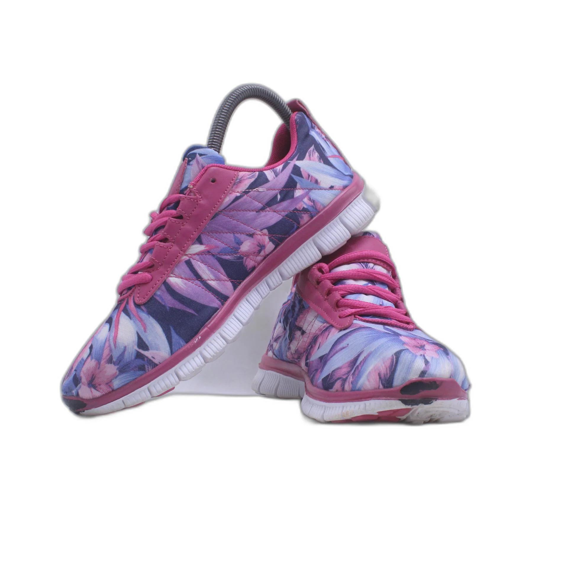 Skechers Sneakers Shoes Multi-Colored Pinks Purple Lace 81820L - Image 3