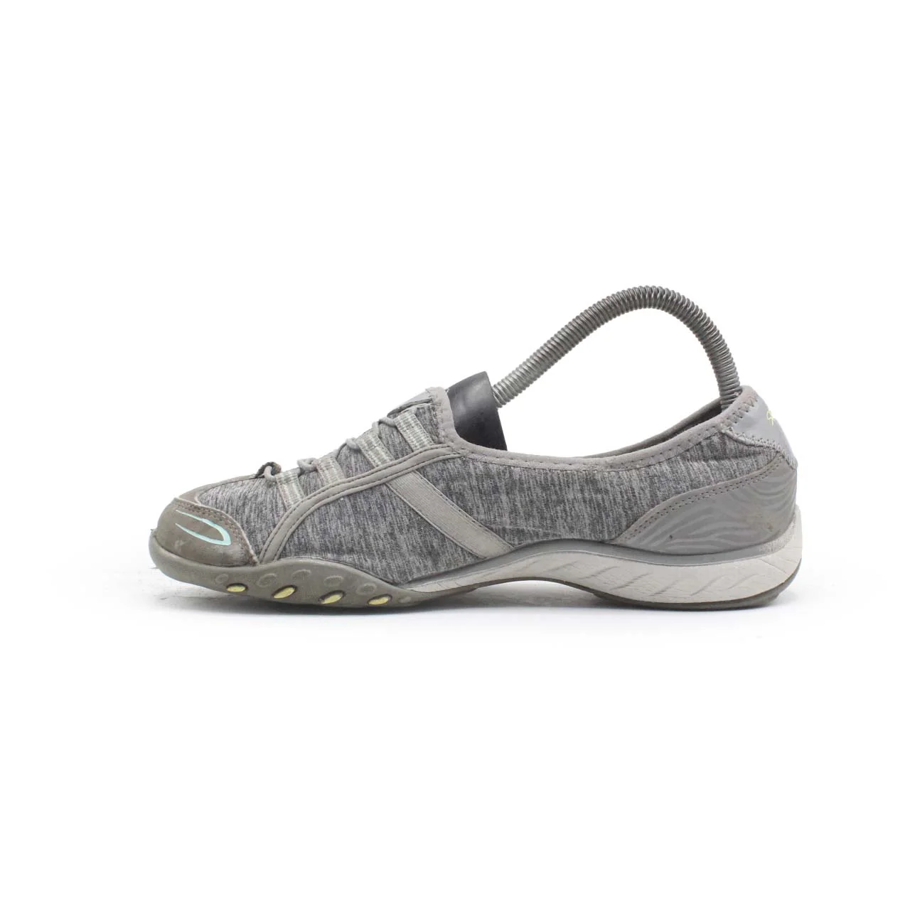 Skechers Women’s Taupe Relaxed Fit Walking Shoe - Image 3