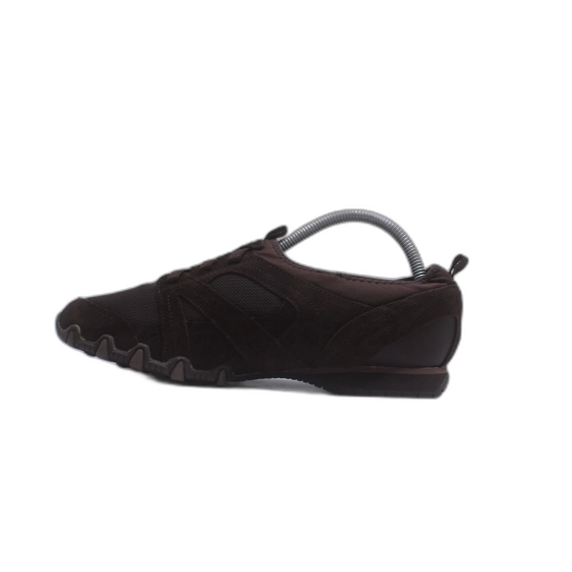 Skechers Womens Brown Suede Slip on Shoe - Image 2
