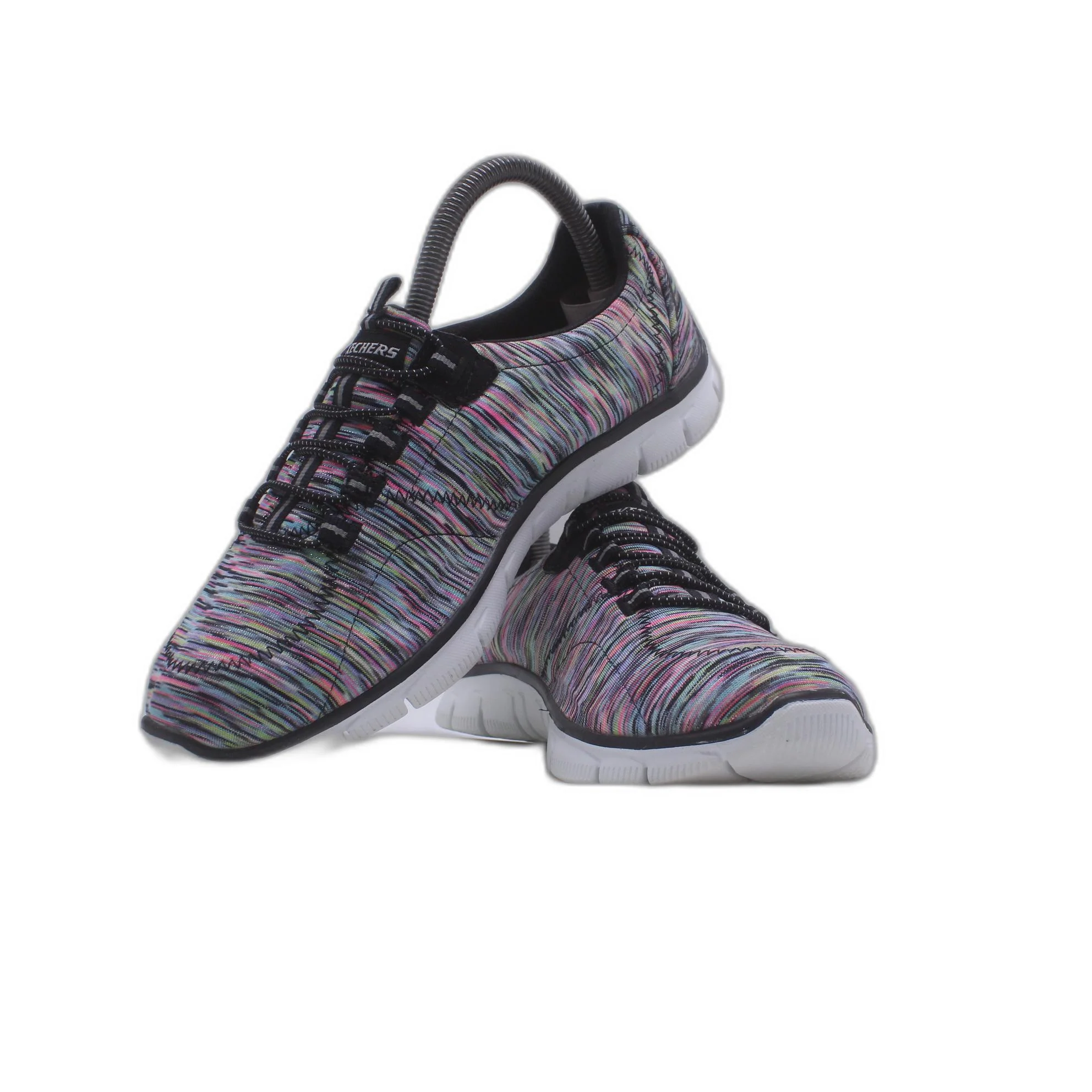 Skechers Women's Empire Inside Look 12419 Gray White Sneaker - Image 5