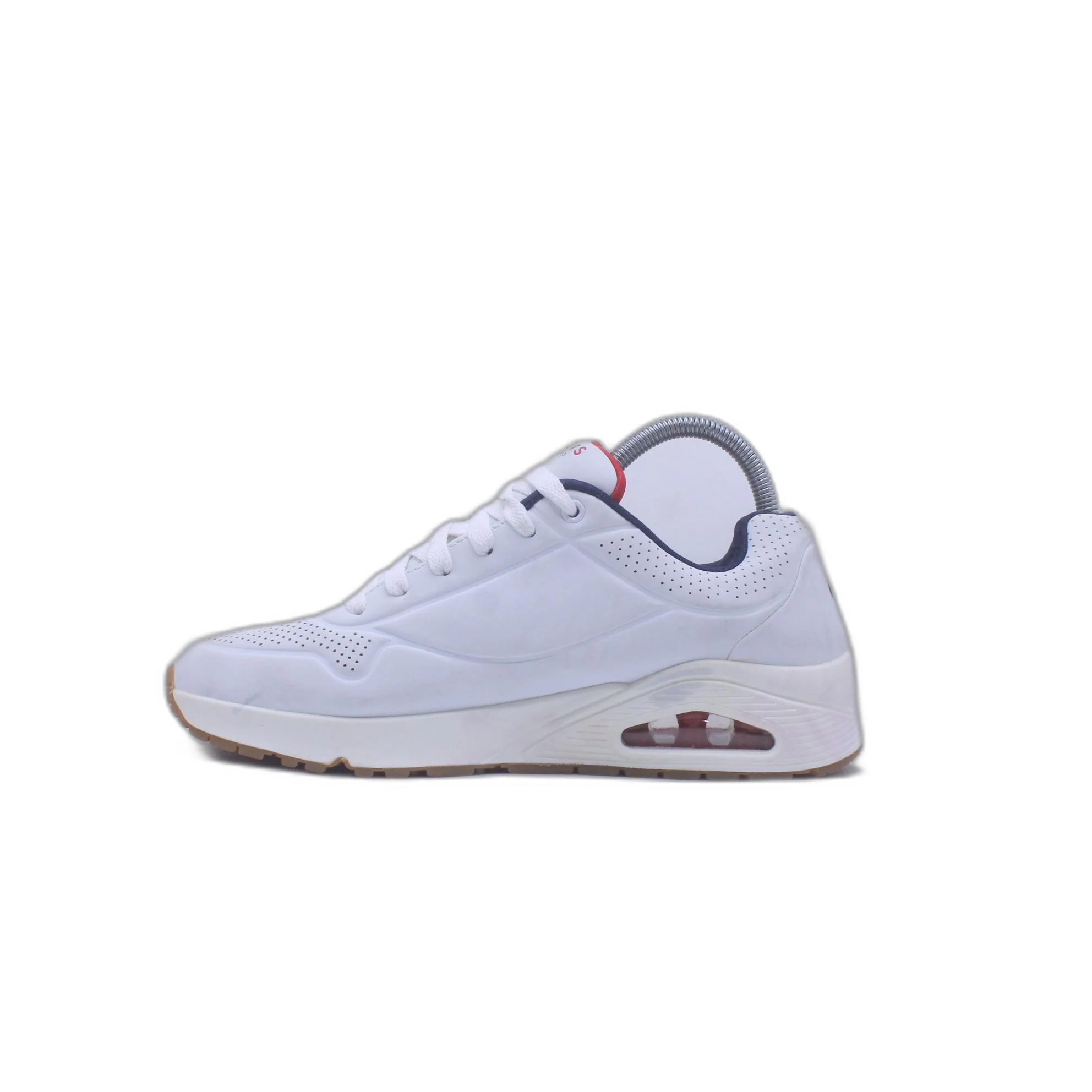 Skechers Womens Shimmer Away White Fashion Sneaker - Image 2