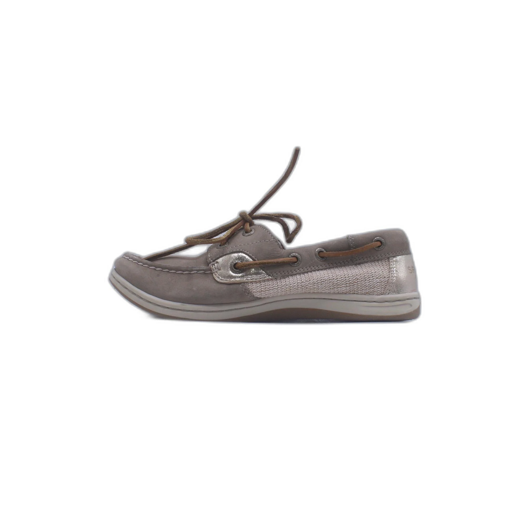 Sperry Angelfish Angel  Metallic Leather Boat Shoes - Image 2
