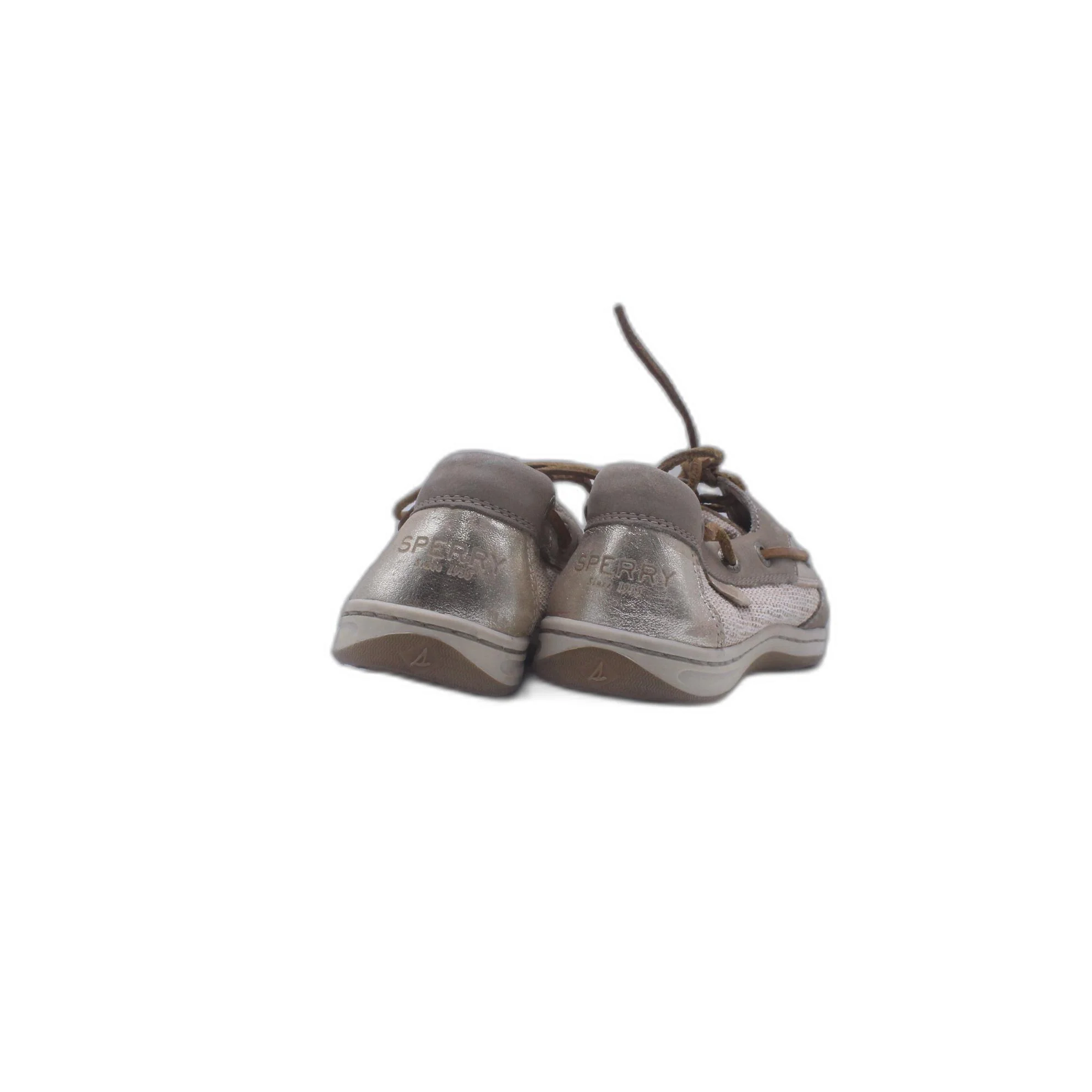 Sperry Angelfish Angel  Metallic Leather Boat Shoes - Image 4