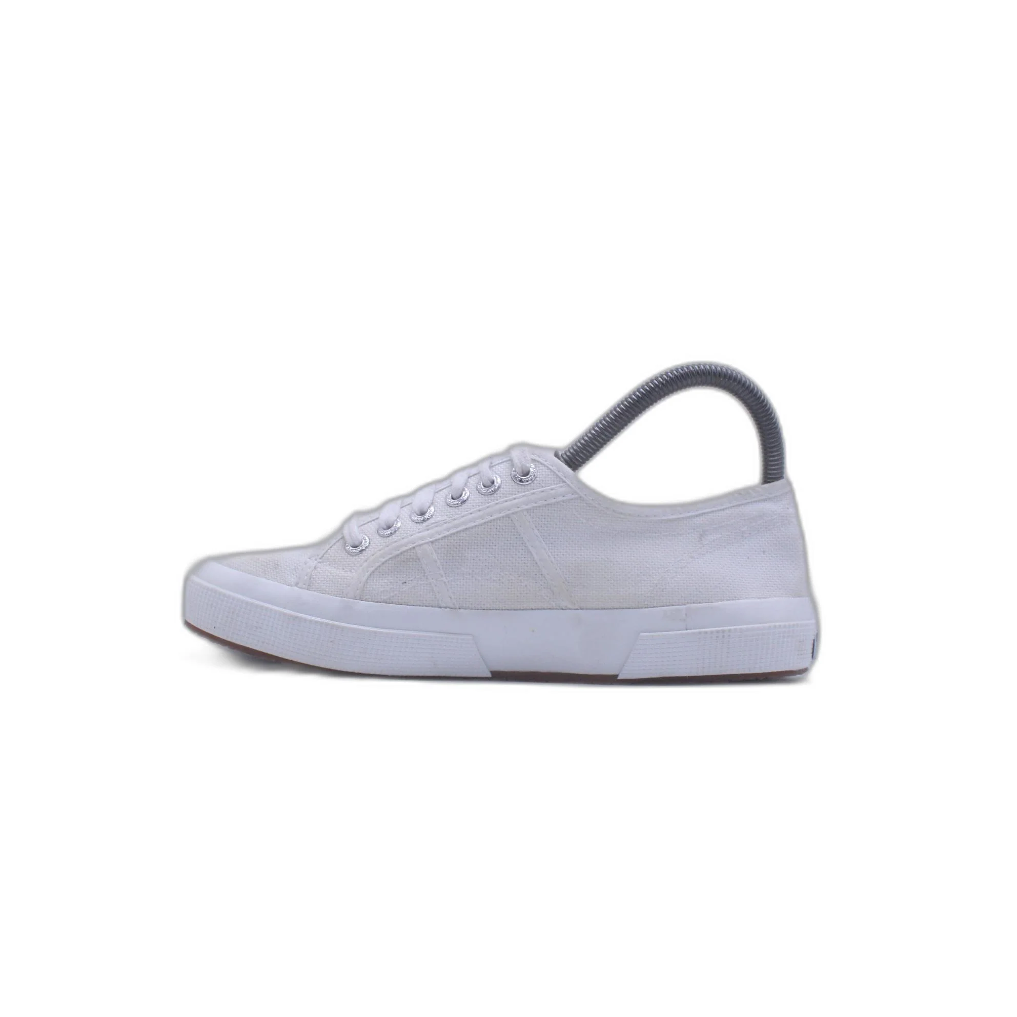 Superga Classic White Low Top Casual Shoe - Image 2