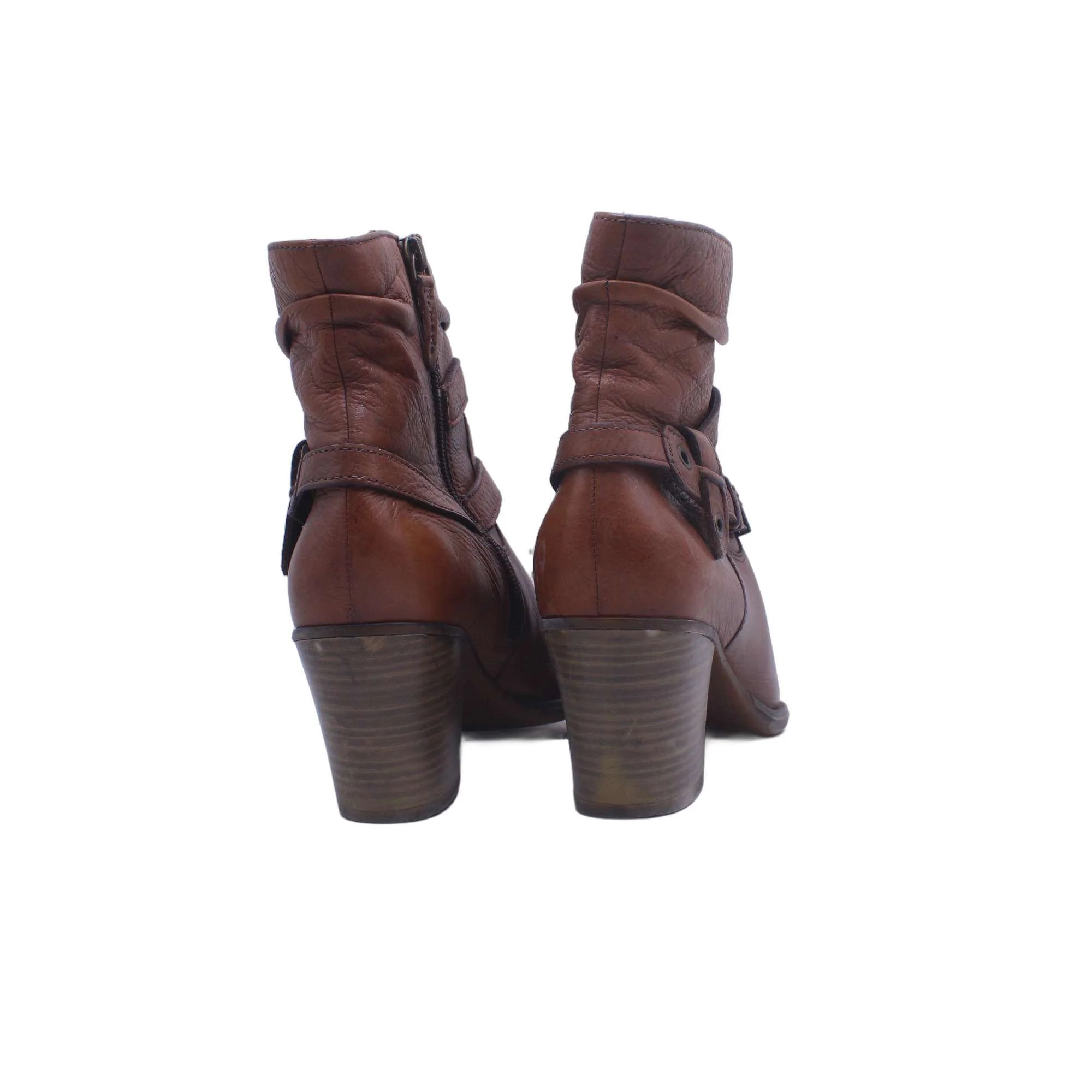 Tamaris Womens Winsom Brown Ankle Boot - Image 5