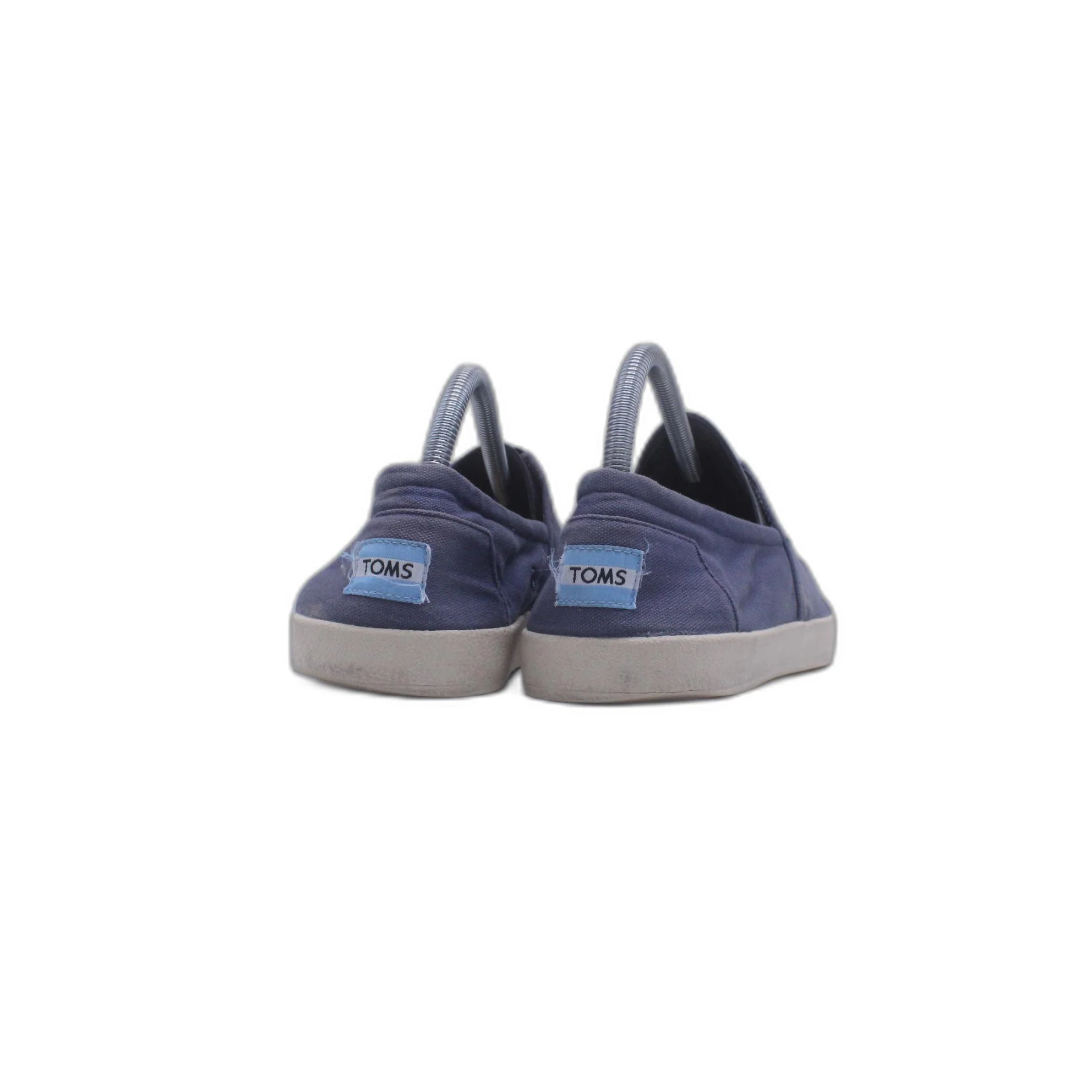 TOMS Alpargata Forward Navy 100% Cotton Male Slip On Mens Shoes - Image 4