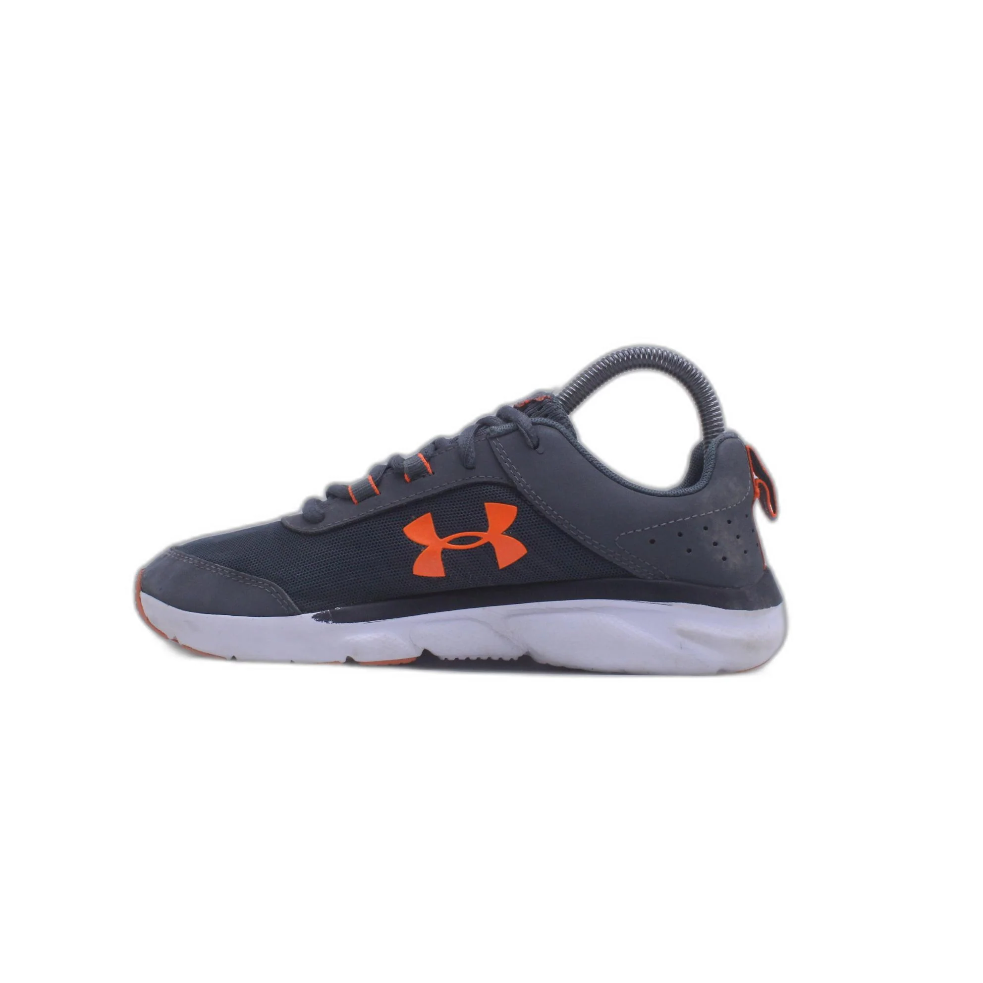 Under Armour Assert 8 Youth 3022100-101 Gray Running Athletic Shoe - Image 2