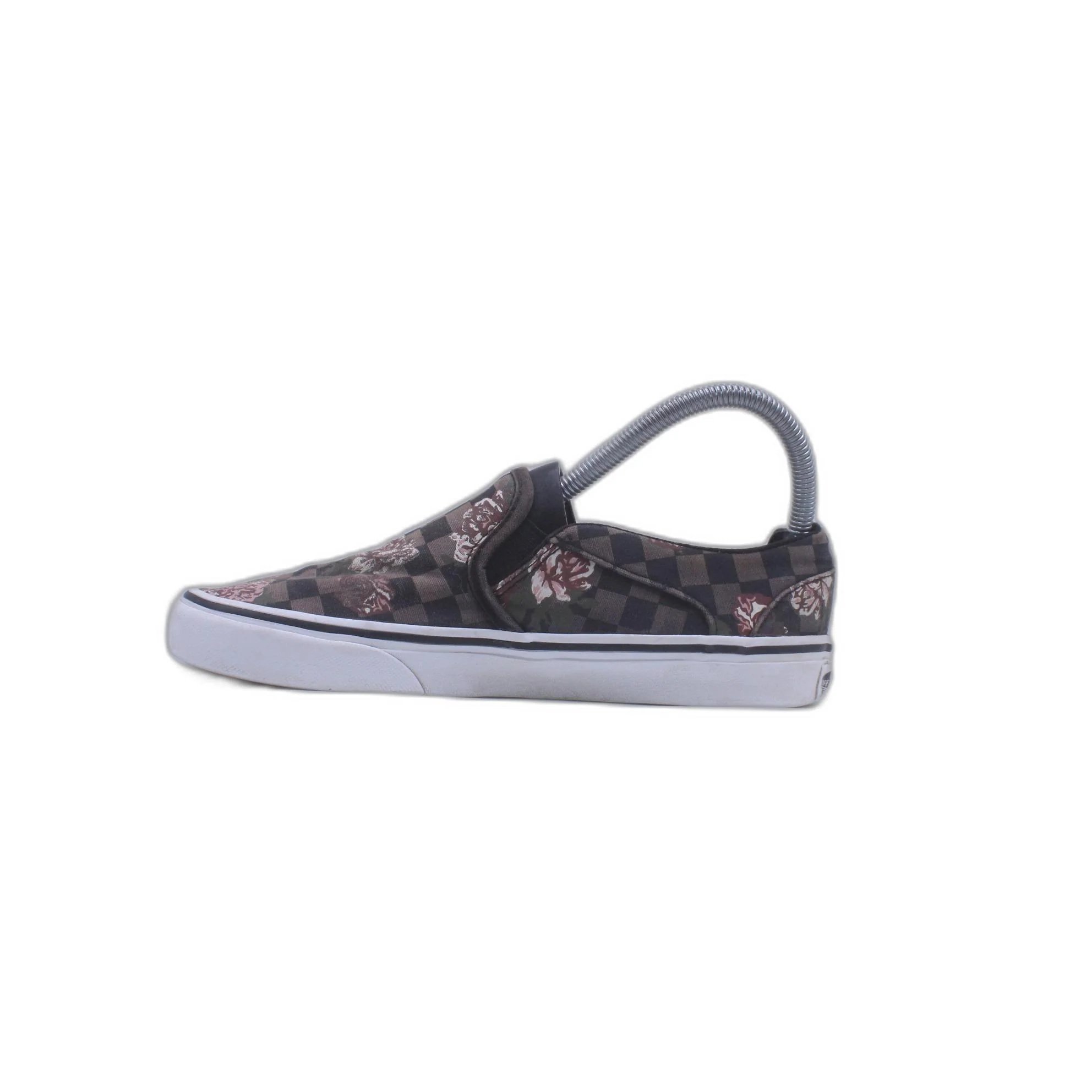 Vans Authentic Printed Floral Flower Skate Casual Shoe - Image 2
