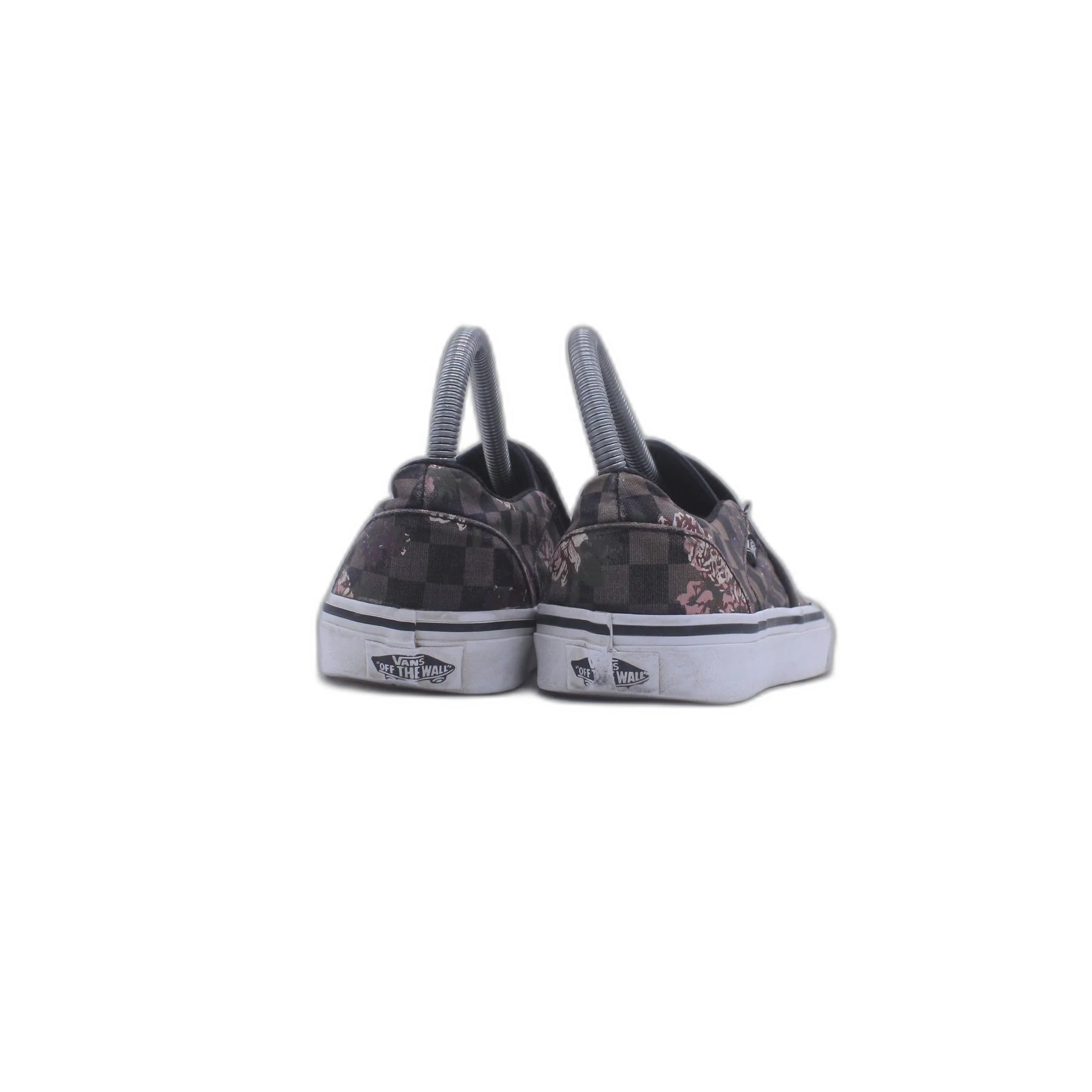Vans Authentic Printed Floral Flower Skate Casual Shoe - Image 4