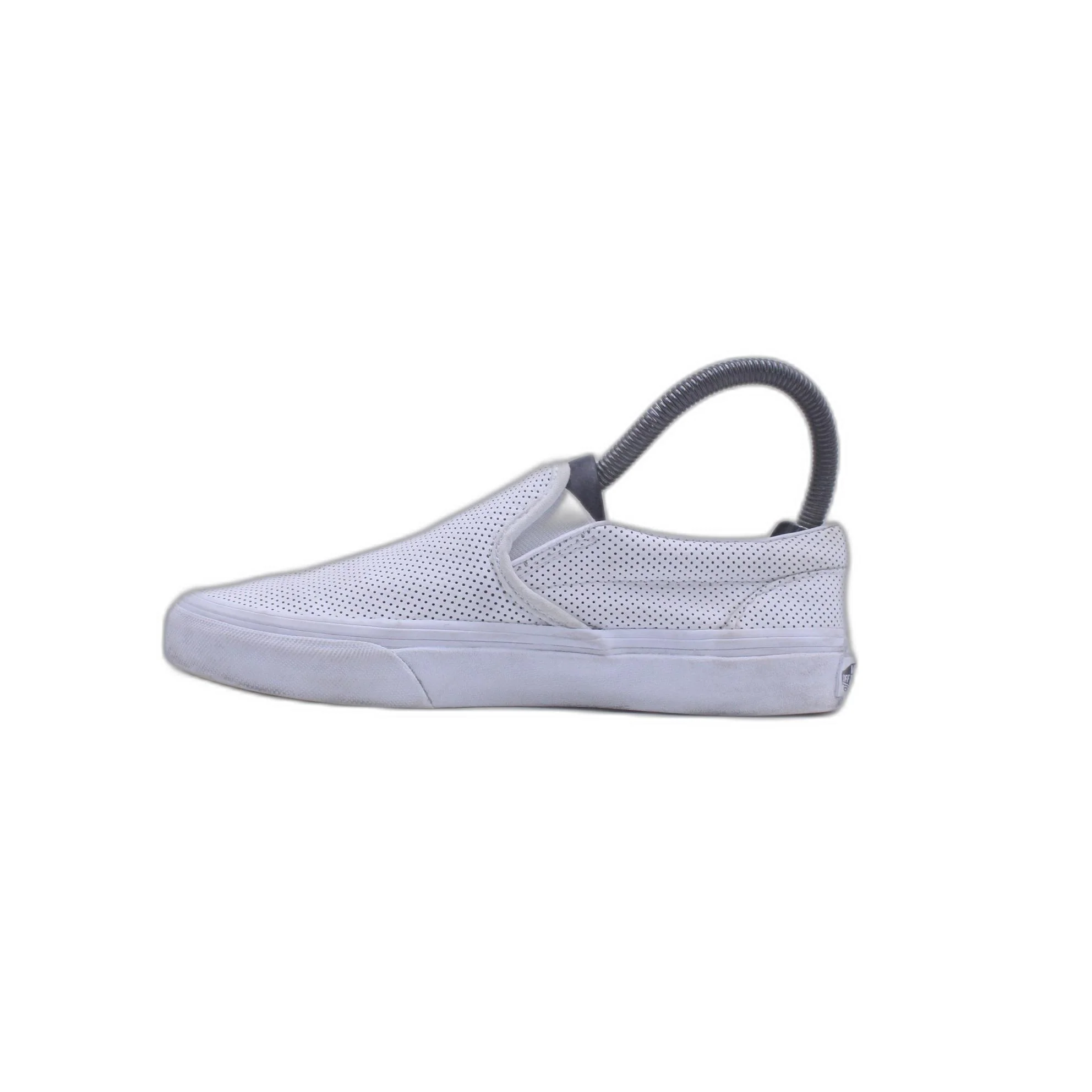 Vans Authentic Printed Floral Flower White Skate Casual Shoe - Image 2