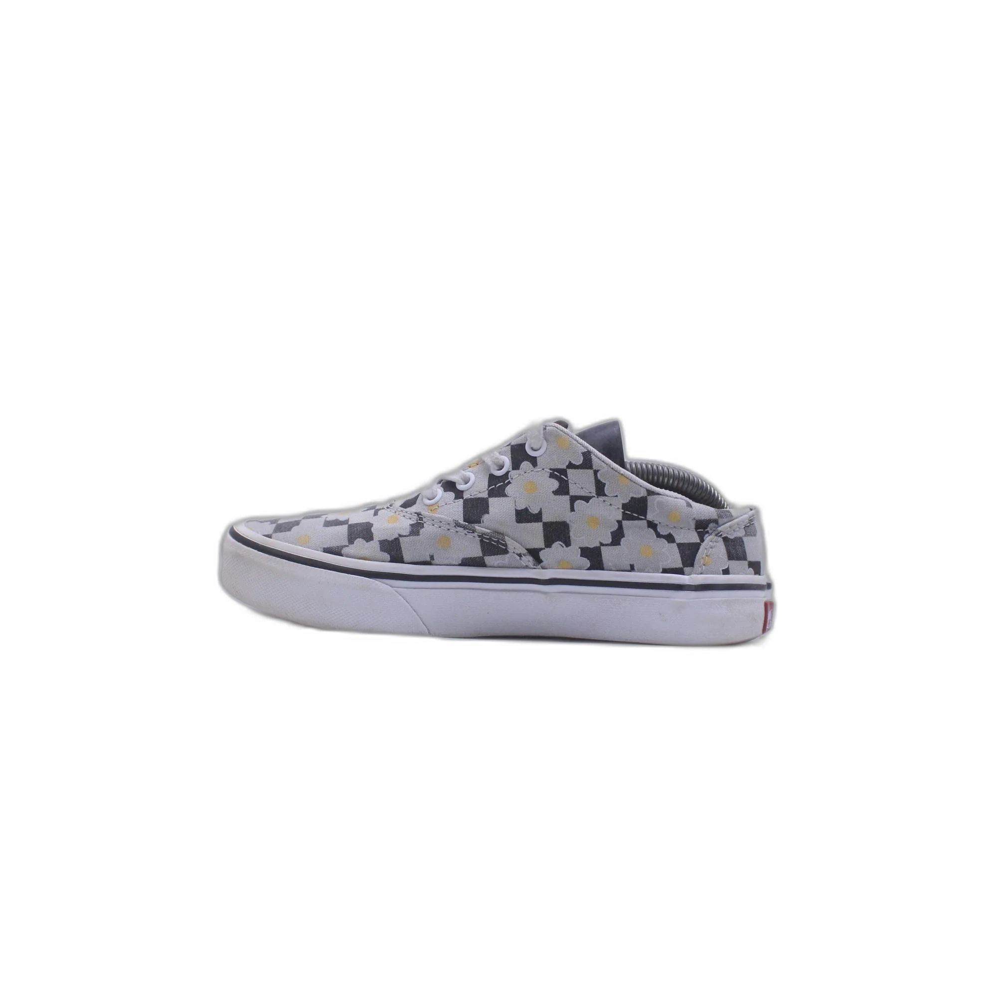 Vans Sk8-Hi Gray Pink Faux Fur Trim Shoe - Image 2