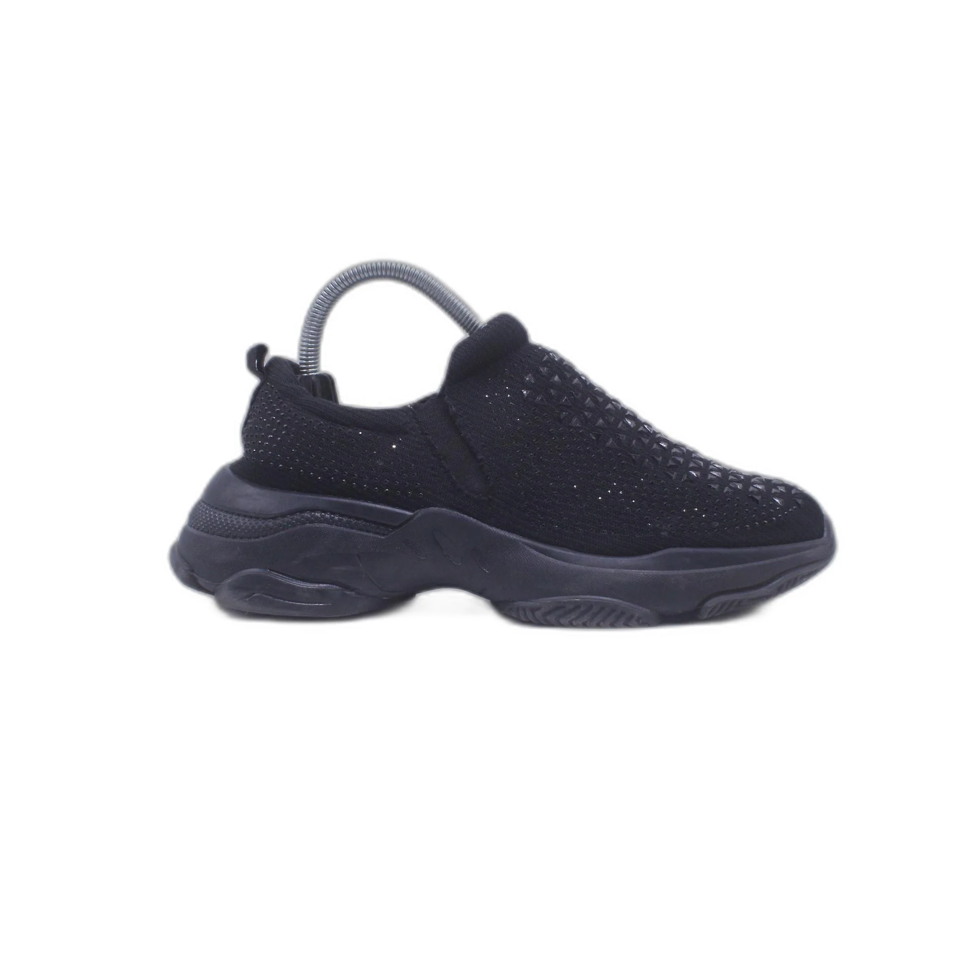 Women Black Leather Shoe