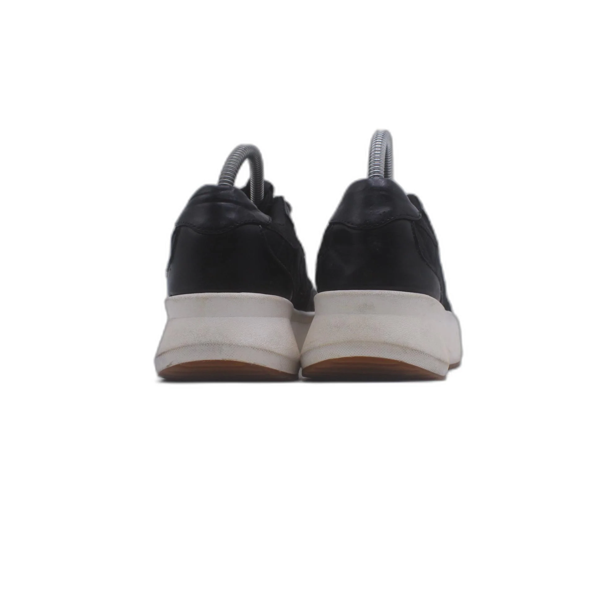 Zara Natural Beige Metalic Mesh Chunky Sole Sneaker - Image 4